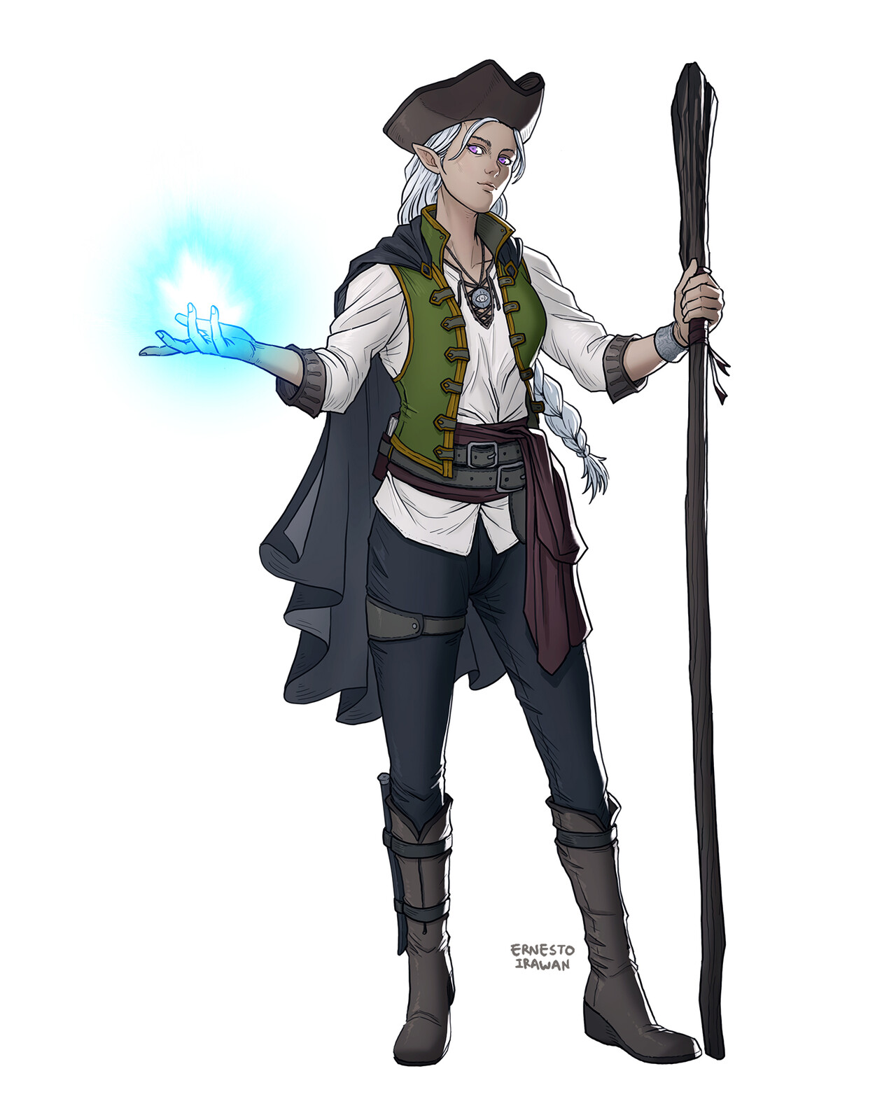 Annette Ninomae, Stormborn Half-Elf Sorcerer