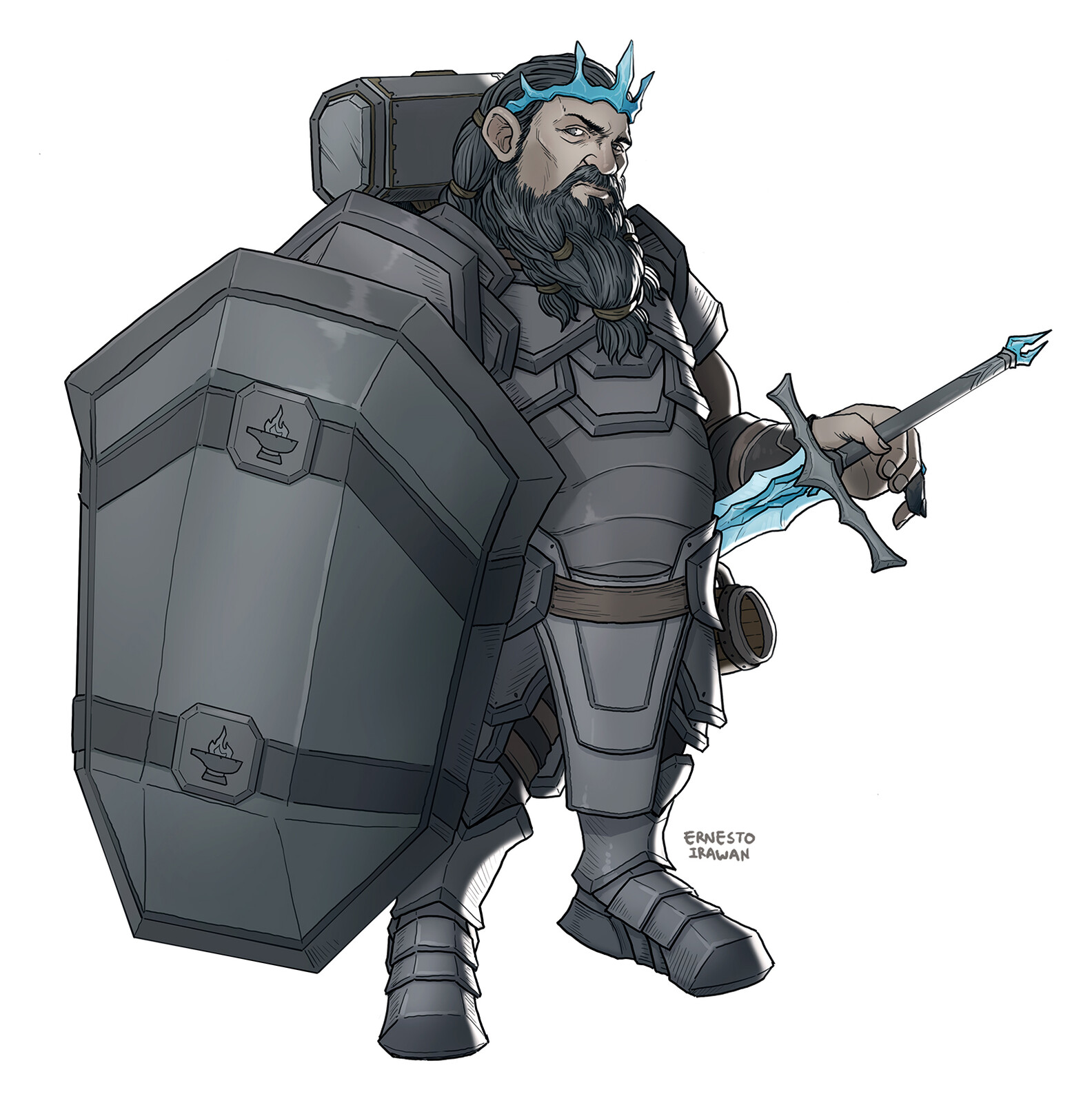 Tubbins Branathan, Mountain Dwarf Forge Cleric