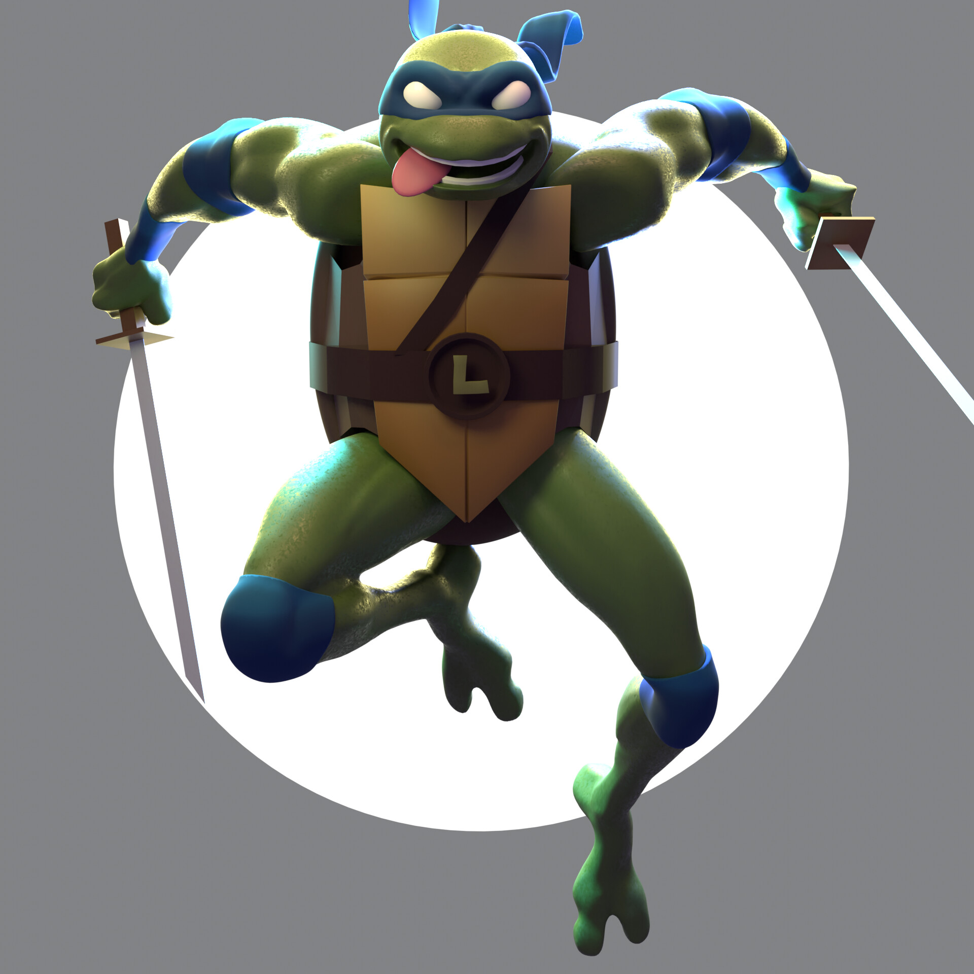 ArtStation - Teenage Mutant Ninja Turtles - LEO