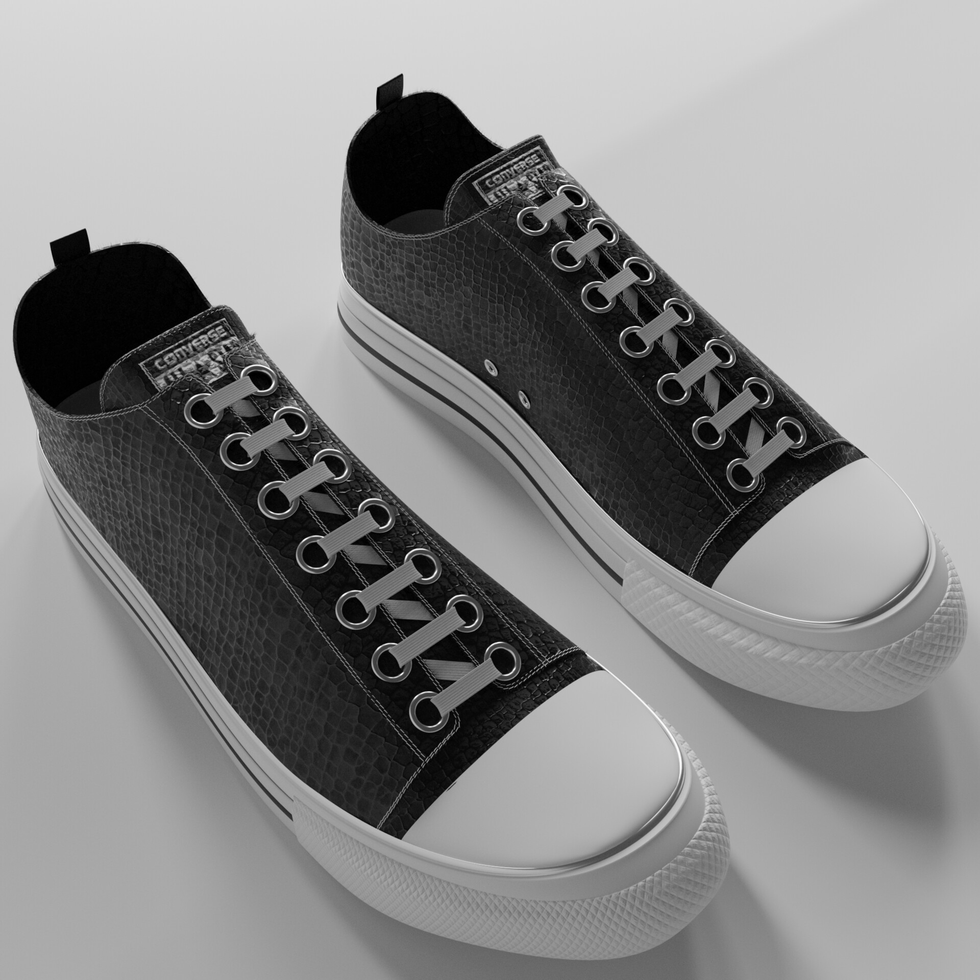 Crocodile converse shoes deals