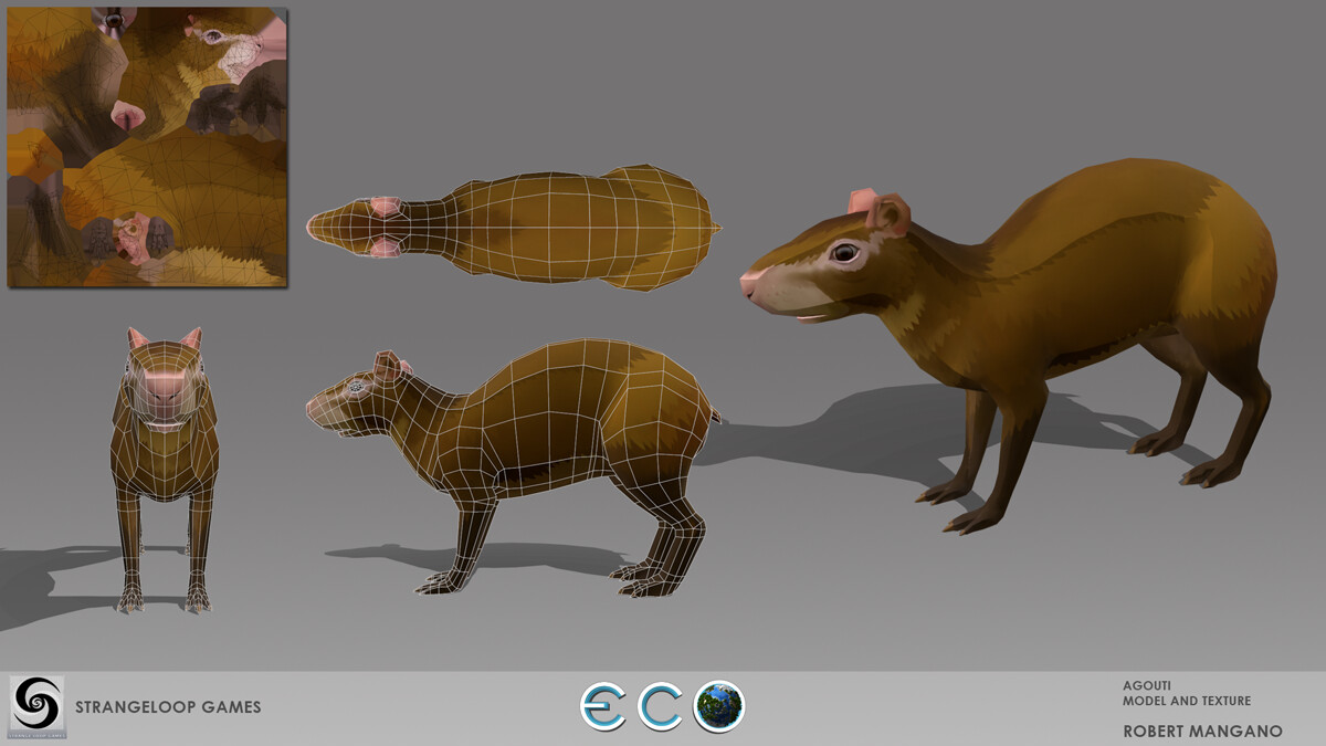 Agouti Model Texture