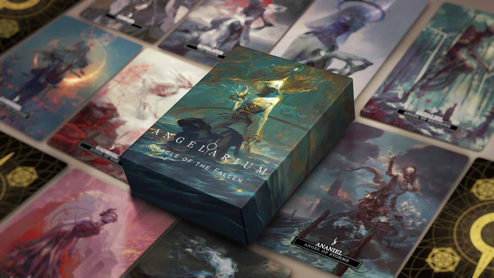 Peter mohrbacher angelarium oracle of the fallen kickstarter 