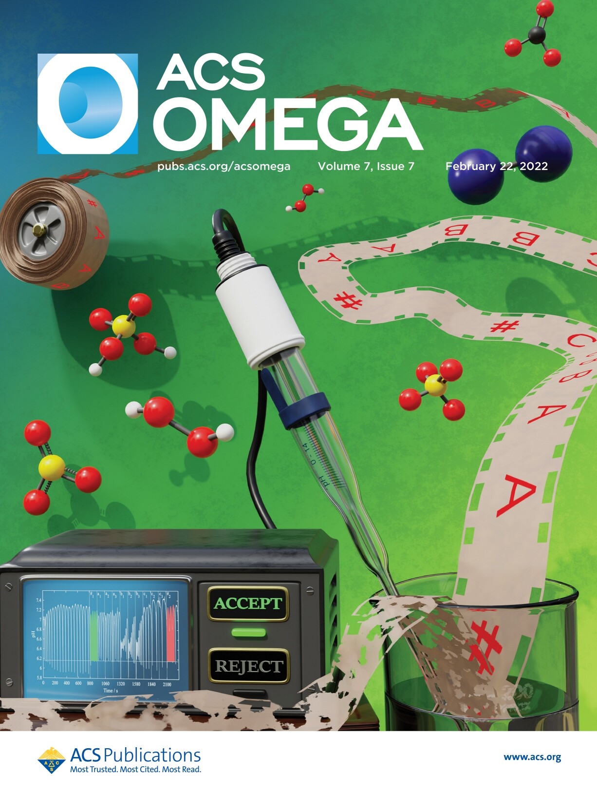 ArtStation ACS Omega Journal Cover 2022