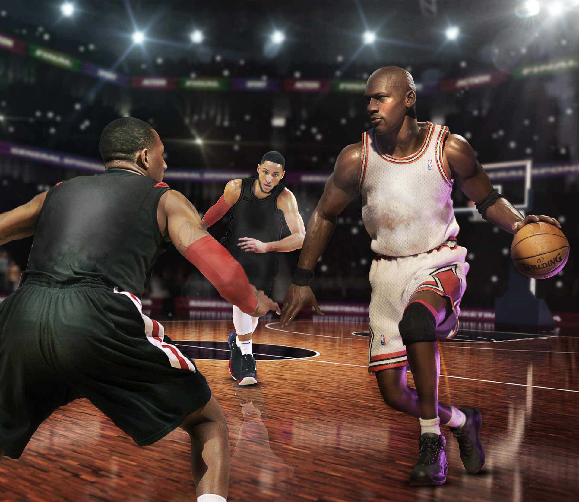 ArtStation Jordan Toy Retouch