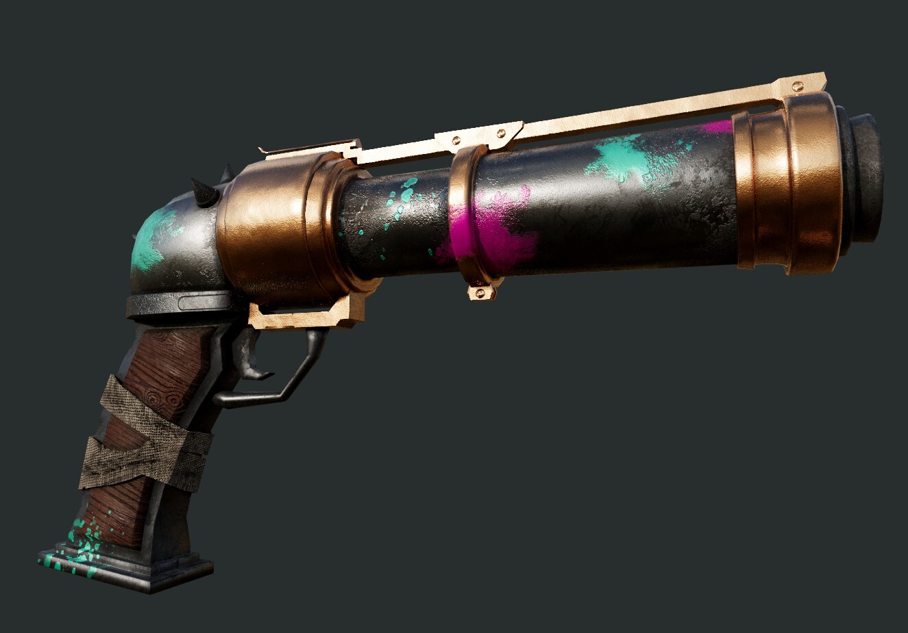 Kurtis Owens - Jinx's Pistol - Prop Art