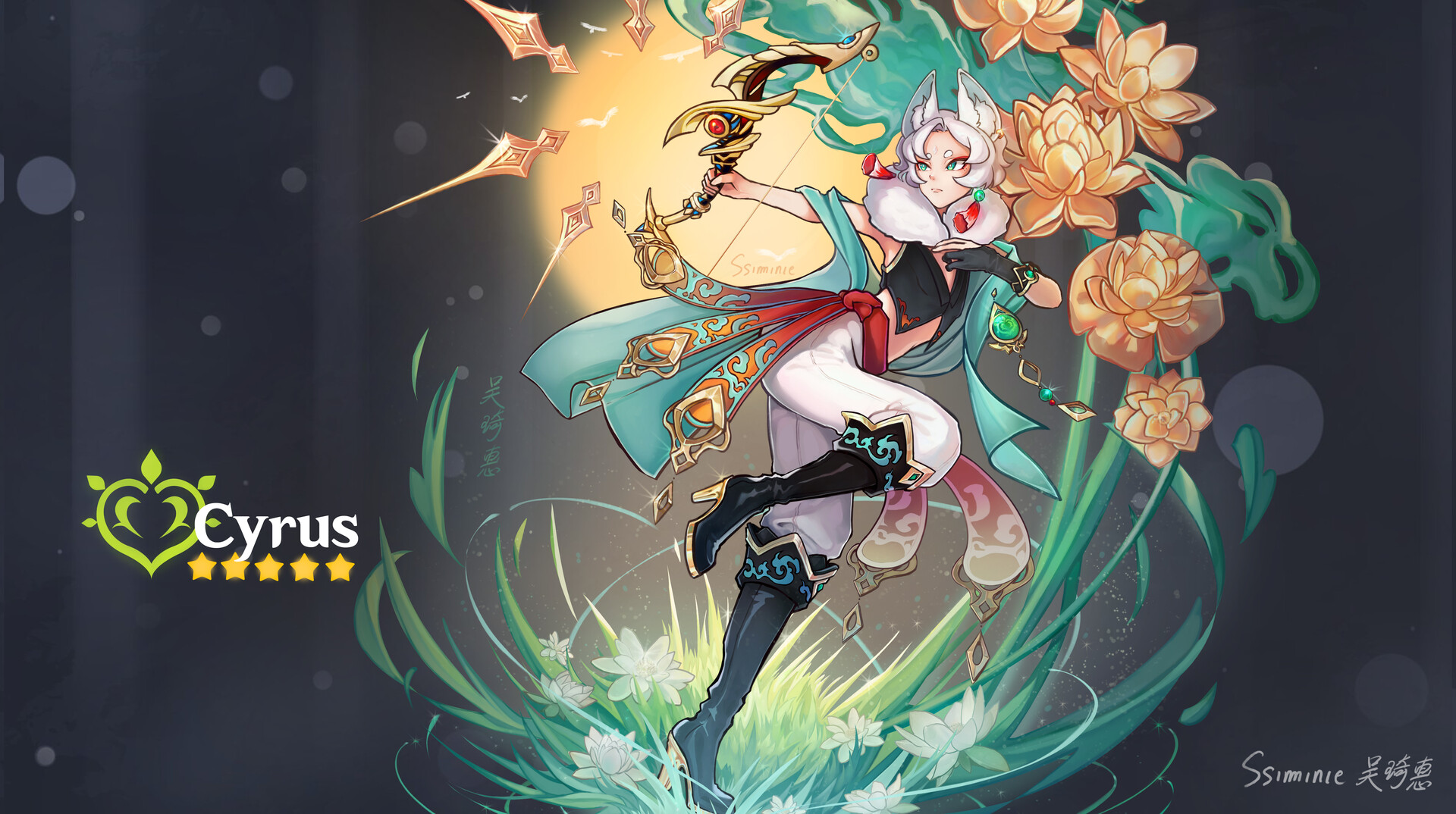 ArtStation Genshin Impact Splash art Cyrus