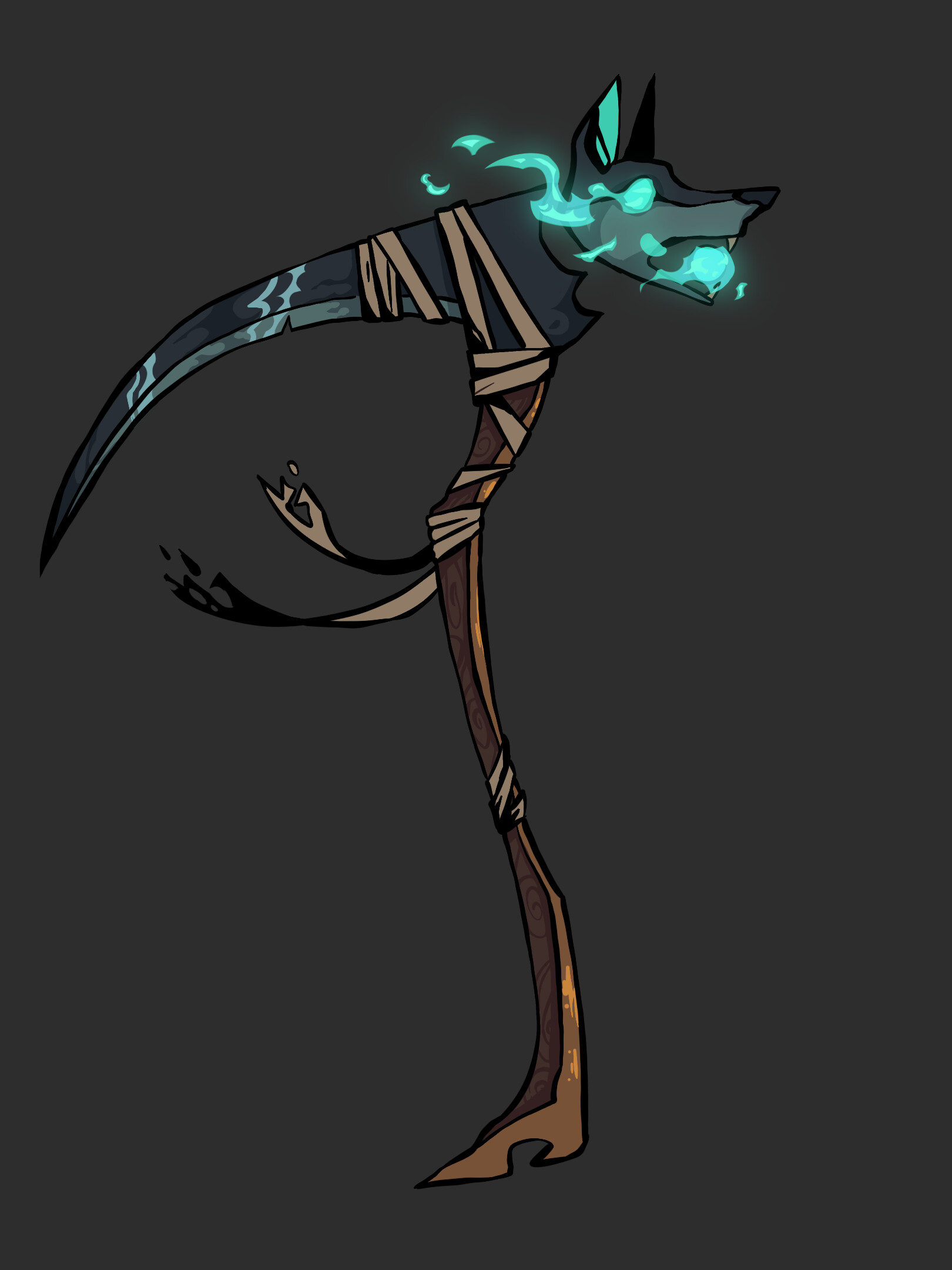 ArtStation Scythe from Ancient Egypt