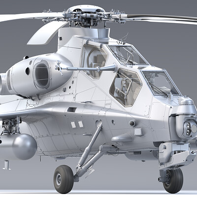 WZ-10 Attack Helicopter