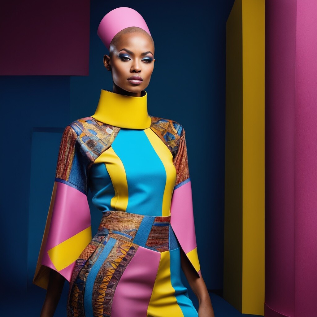 ArtStation - female fashion inspired by Africa #7