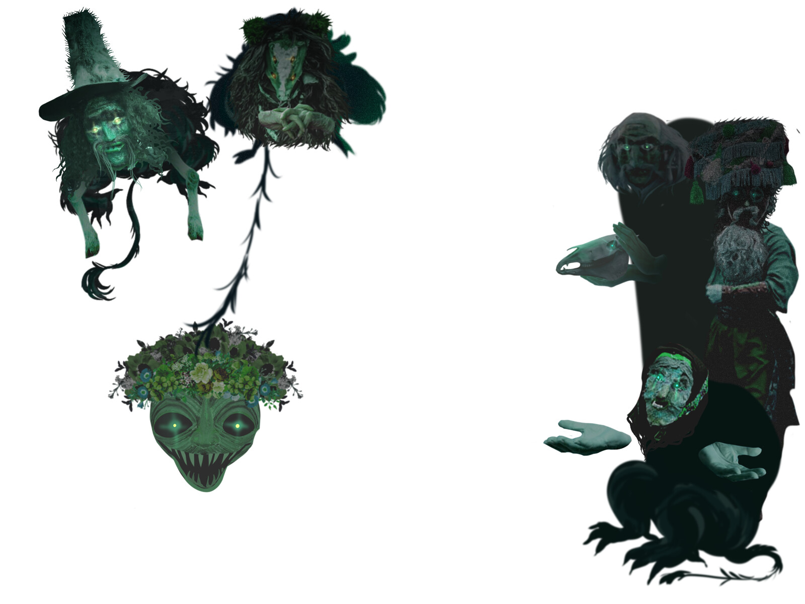 ArtStation - Chortova dochka 2 designs
