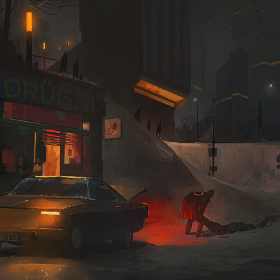 ArtStation - City Walk 2021