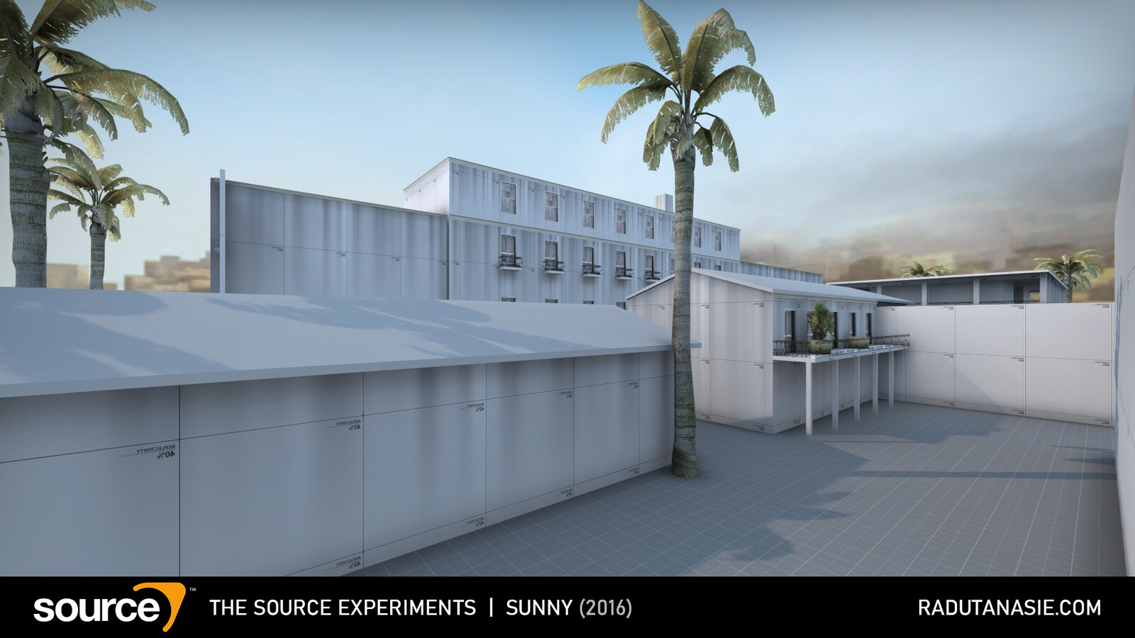 Sunny was another more successful attempt at creating a Counter-Strike map. However, the layout had issues and I dropped the project in preparation for my university exams.