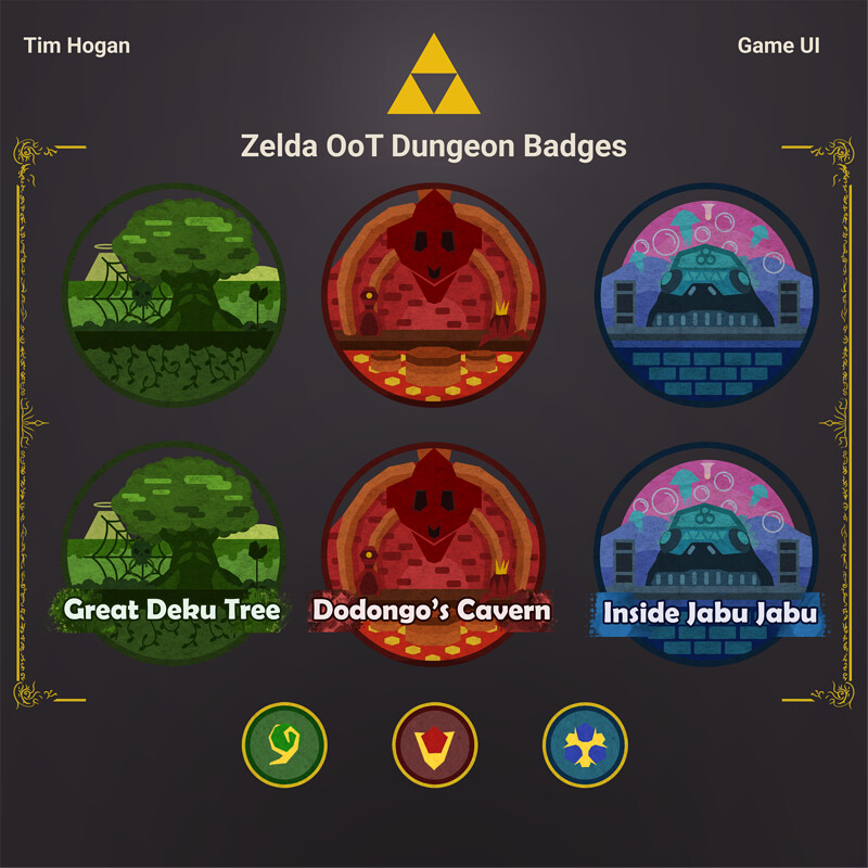 ArtStation - Legend of Zelda Dungeon Layout