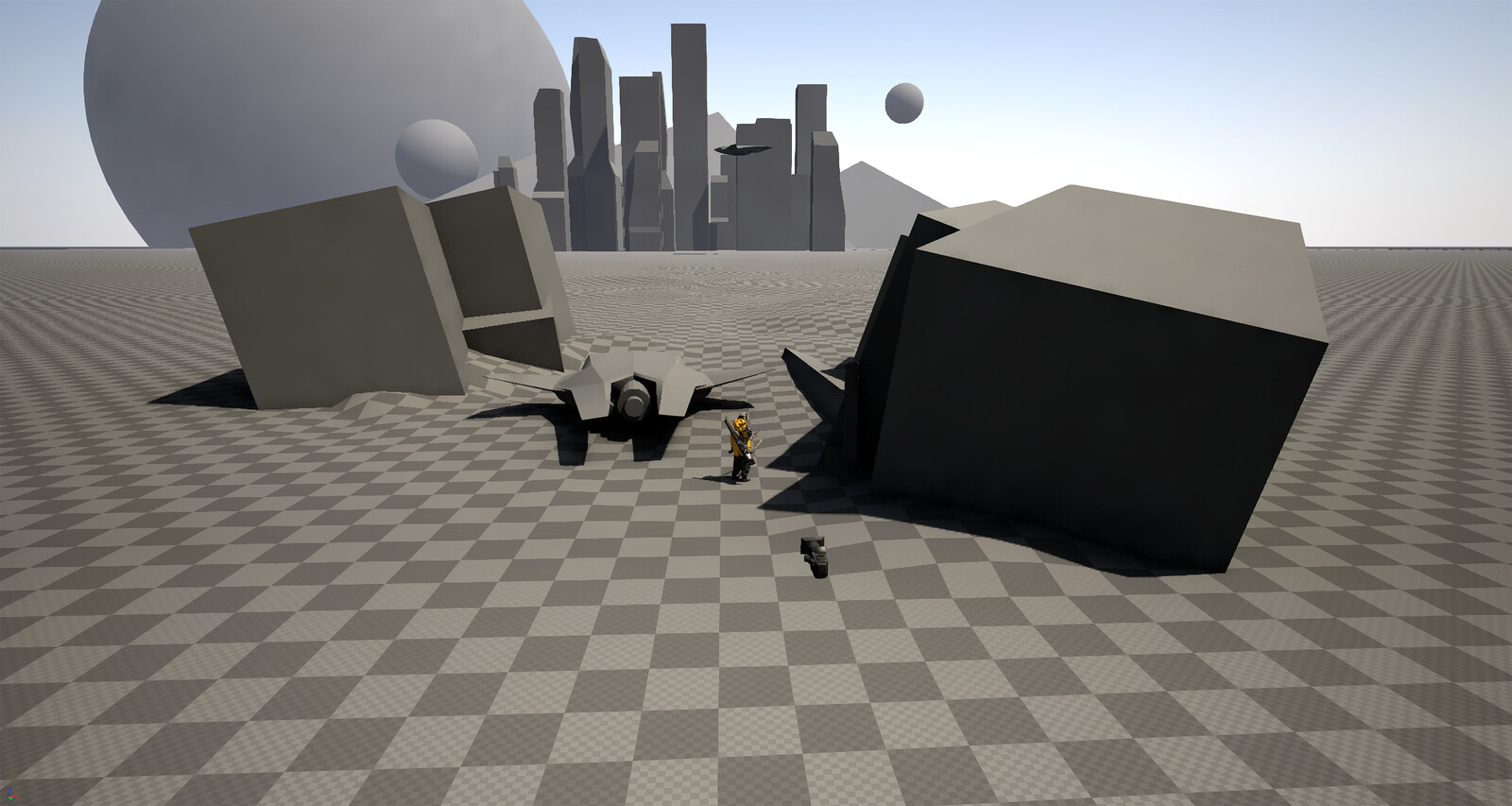 Initial Scene Block Out
