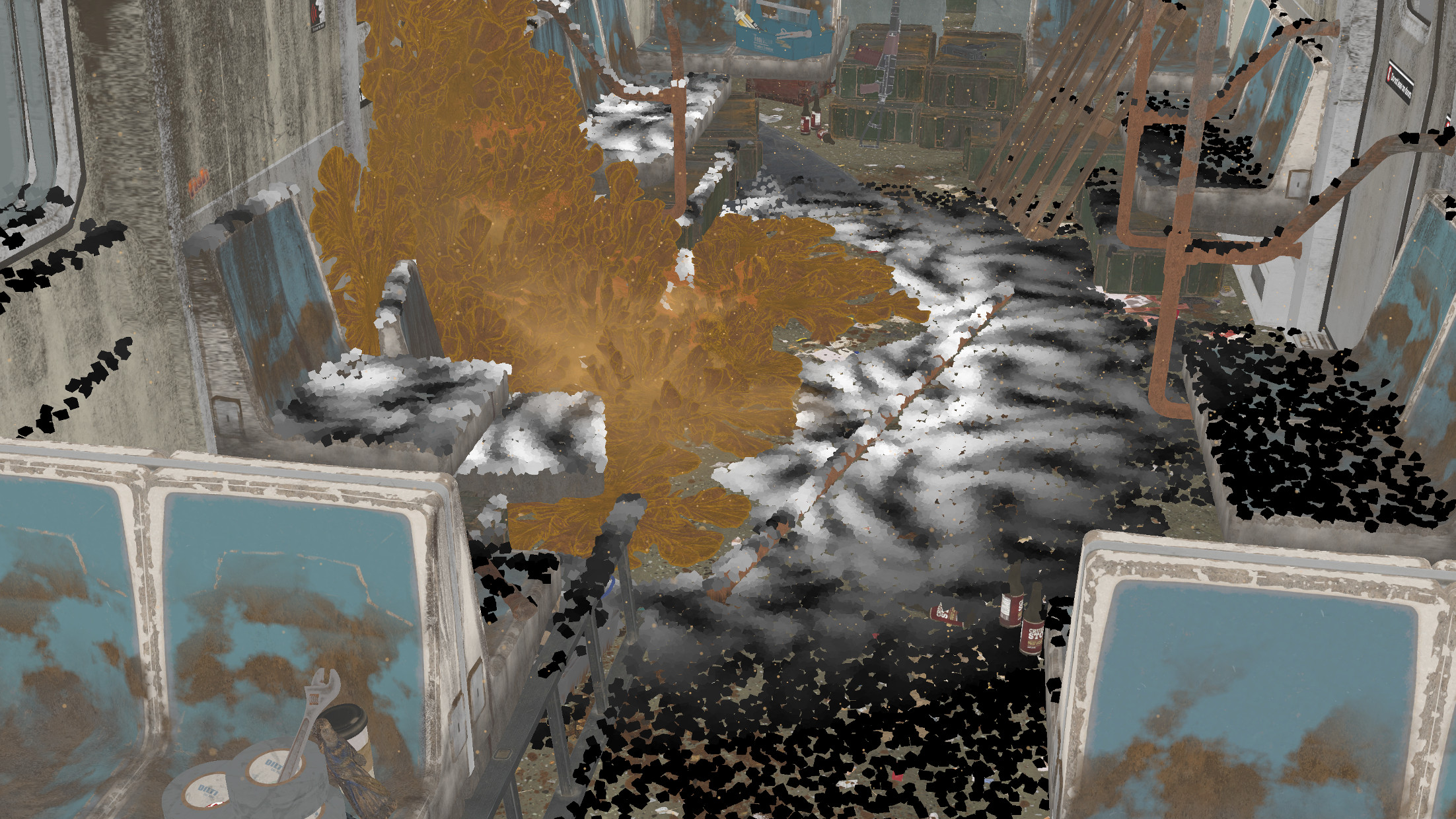 Debug points on static mesh spawner