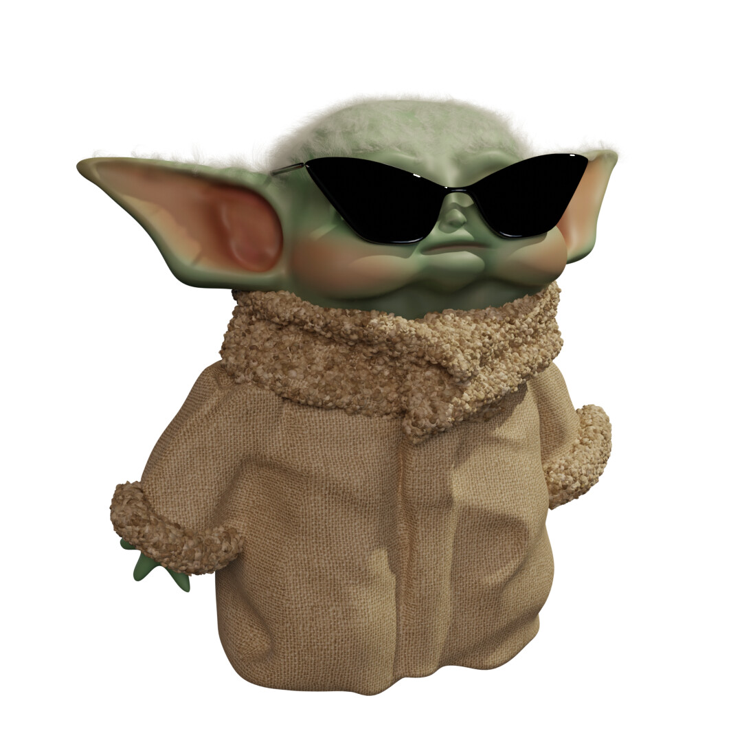 ArtStation - Baby Yoda (Grogu)