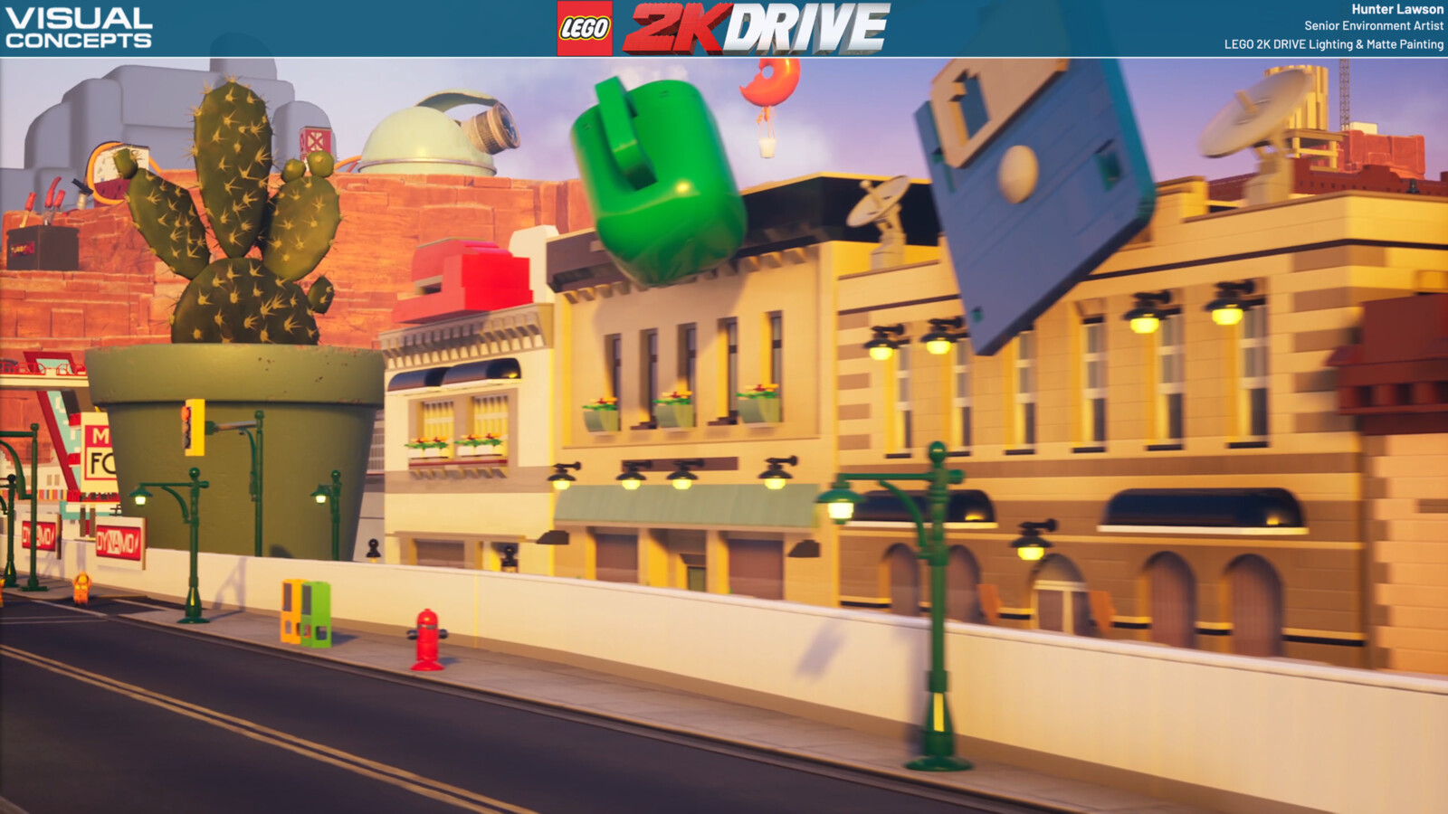 | | LEGO 2K DRIVE | Butte Loops | Race Lighting | |