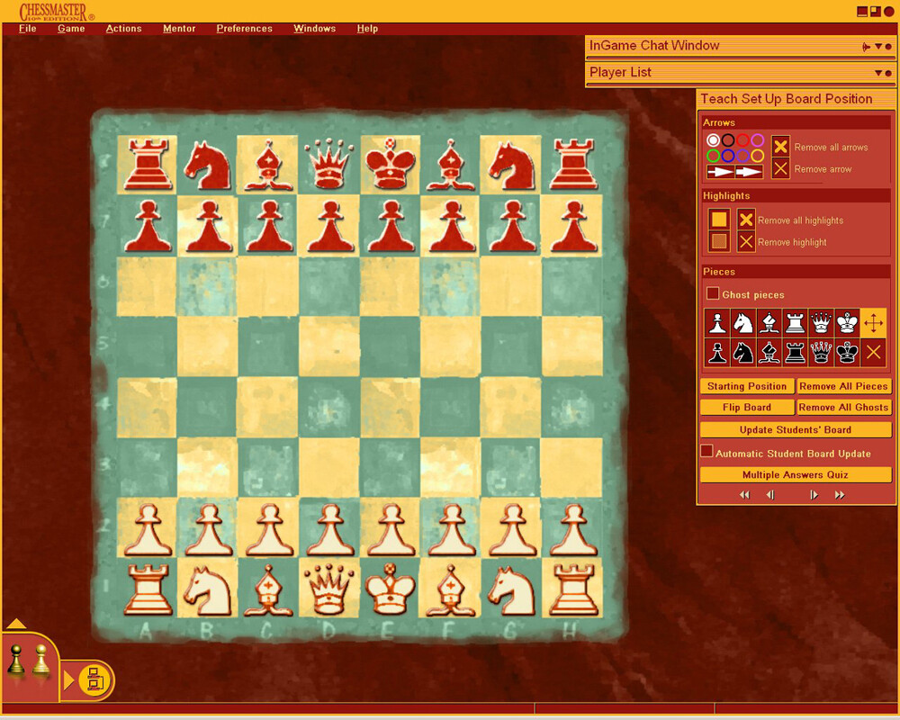 Chessmaster modding - three new 2D boards and one new TOPGUN theme