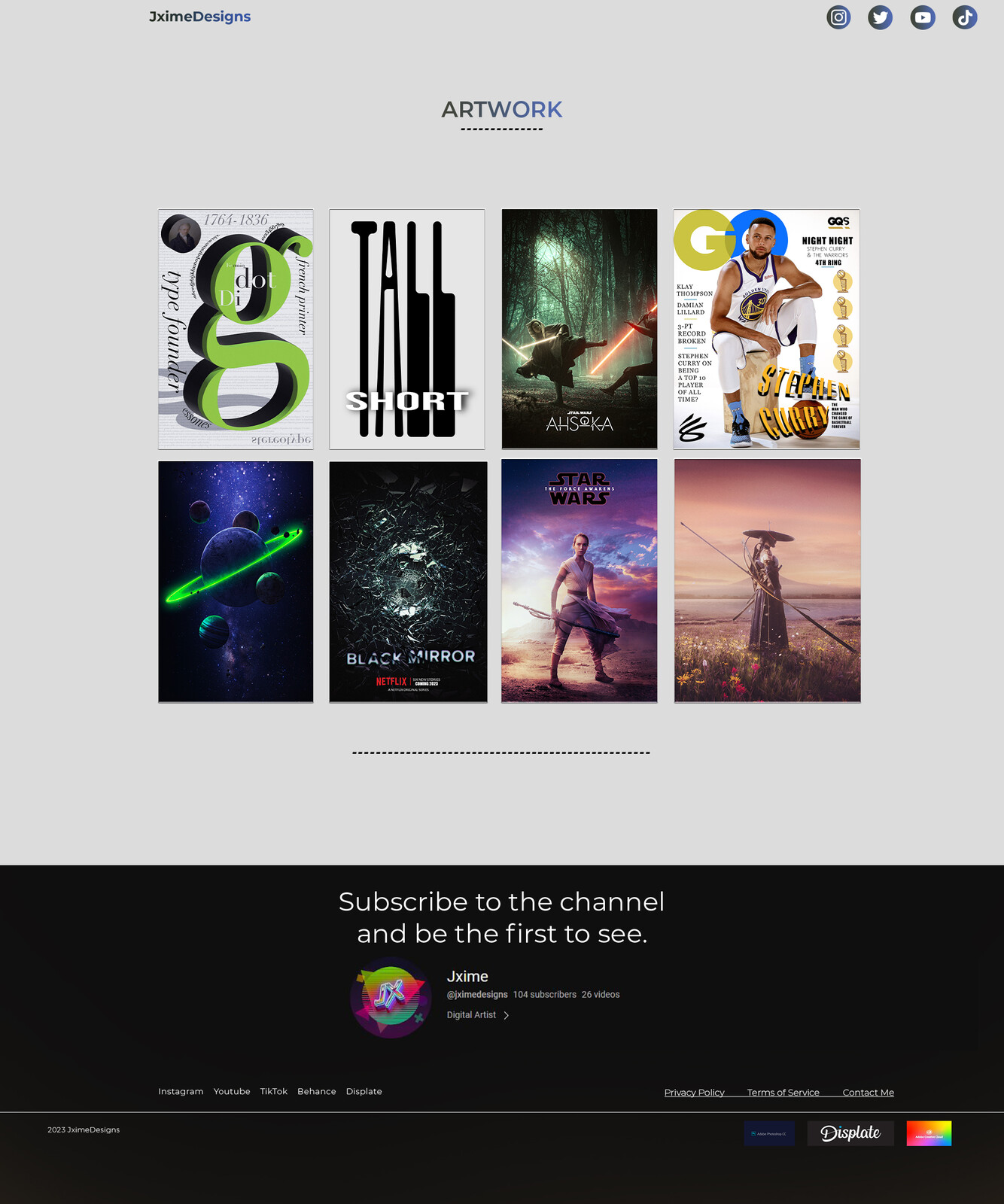 Artwork Page (Desktop 1920x1080)