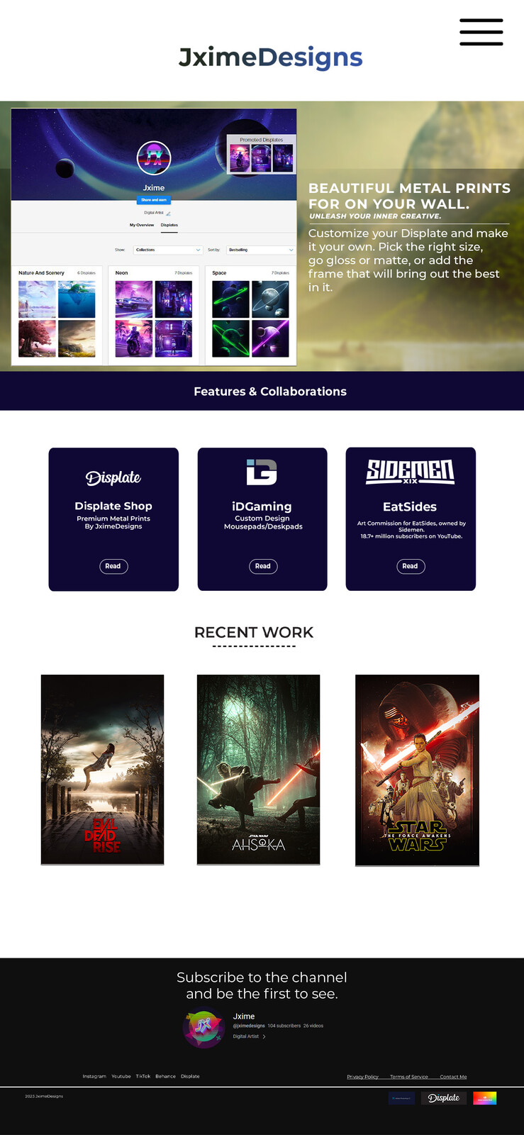 Home Page (iPhone)