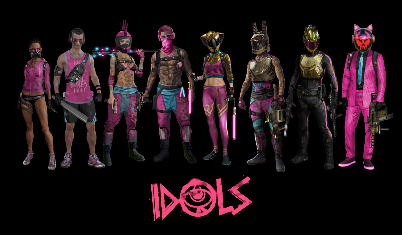 ArtStation Saints Row Enemy Factions The Idols