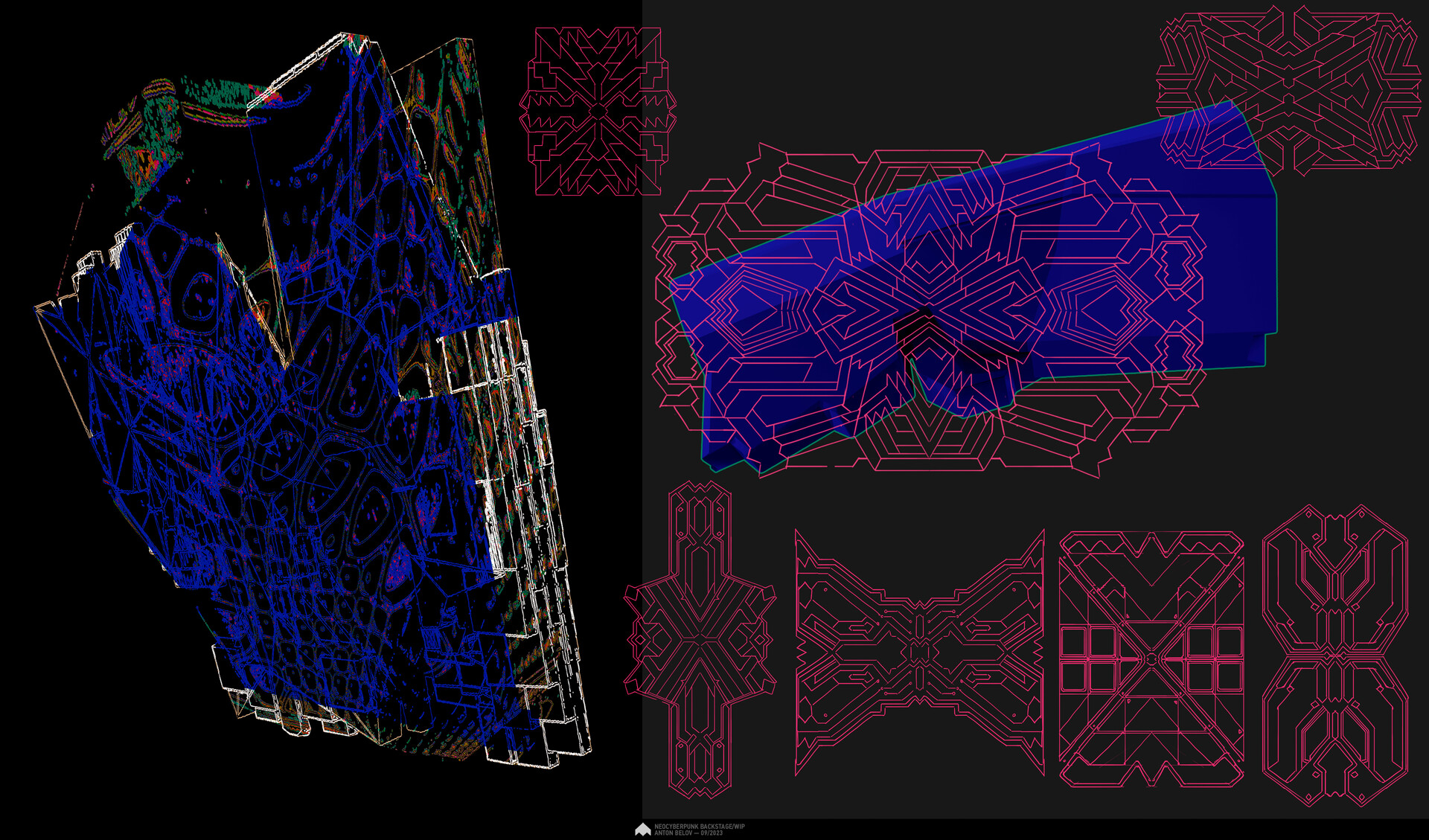 Anton Belov - NEOCYBERPUNK — BACKSTAGE