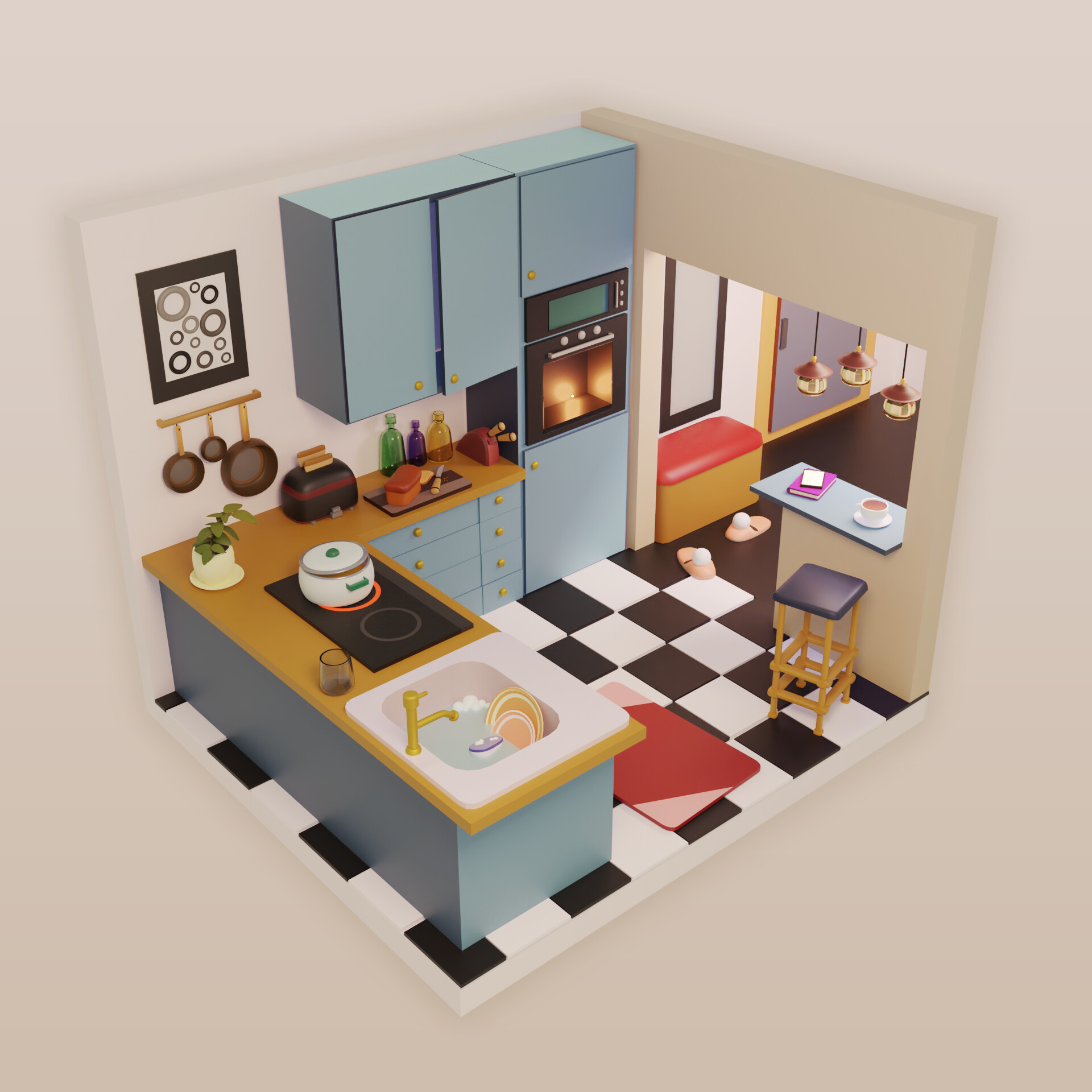 ArtStation - Kitchen