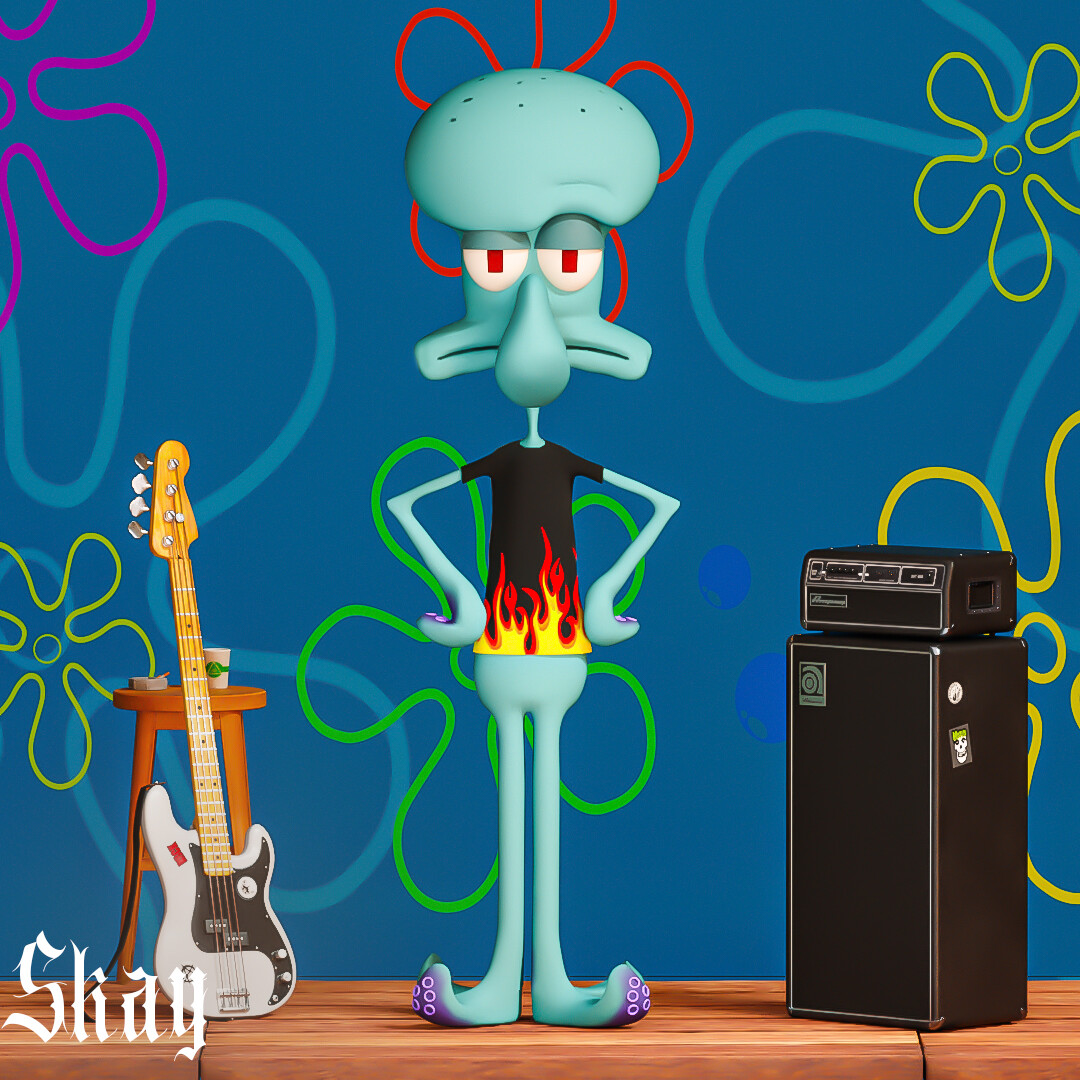 kd squidward