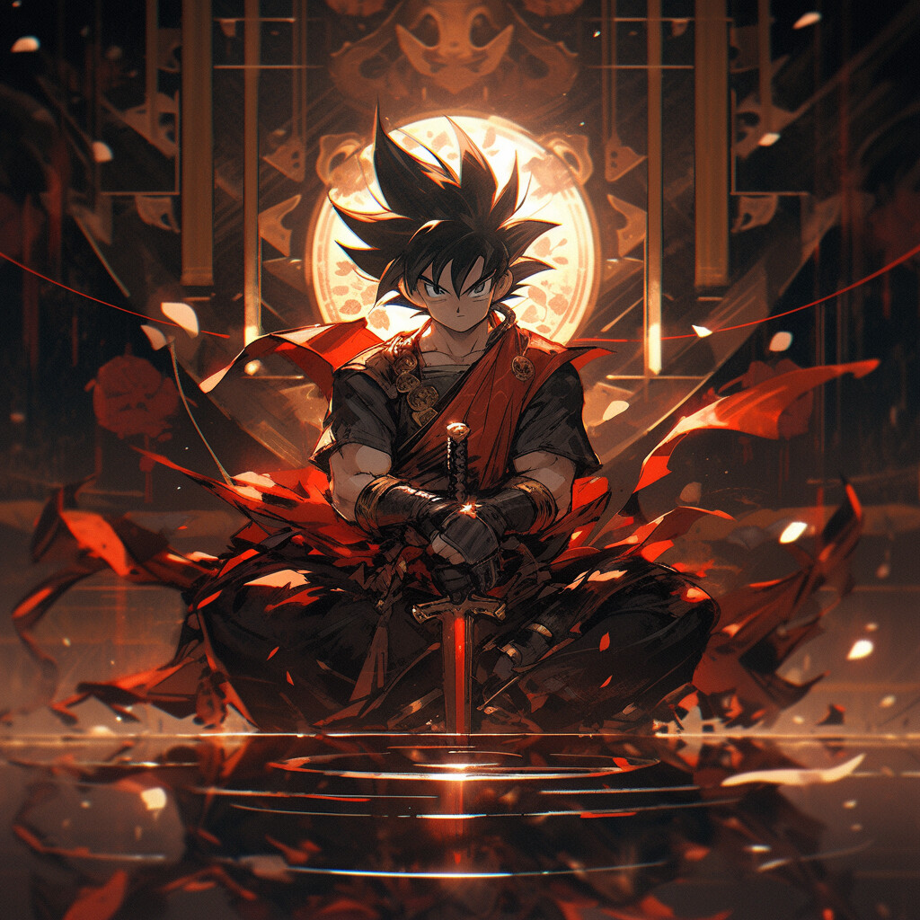 ArtStation - Wallpaper Theme #1: Anime - Son Goku