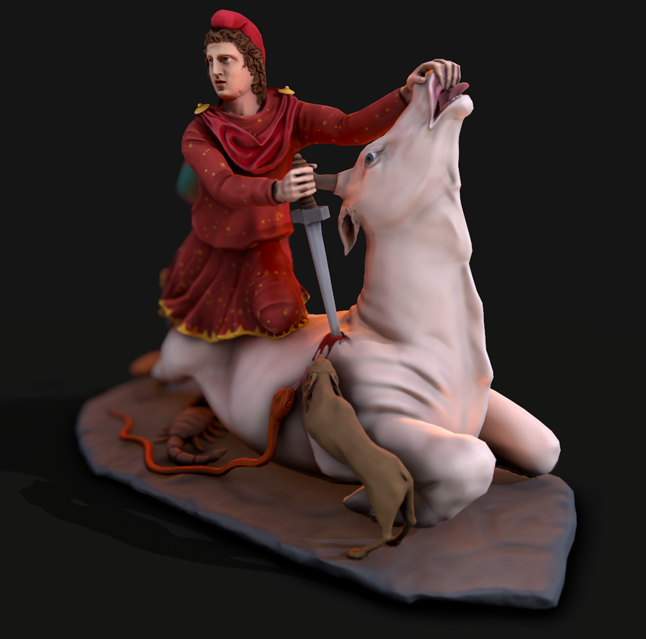Statue of Mithras