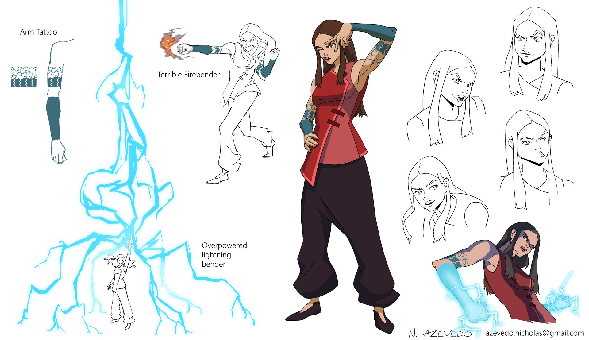 ArtStation Lightning Bender