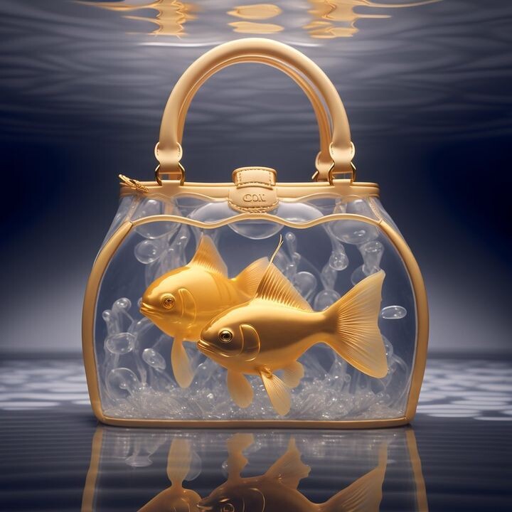 A Goldfish in a Plastic Bag · Free Stock Photo