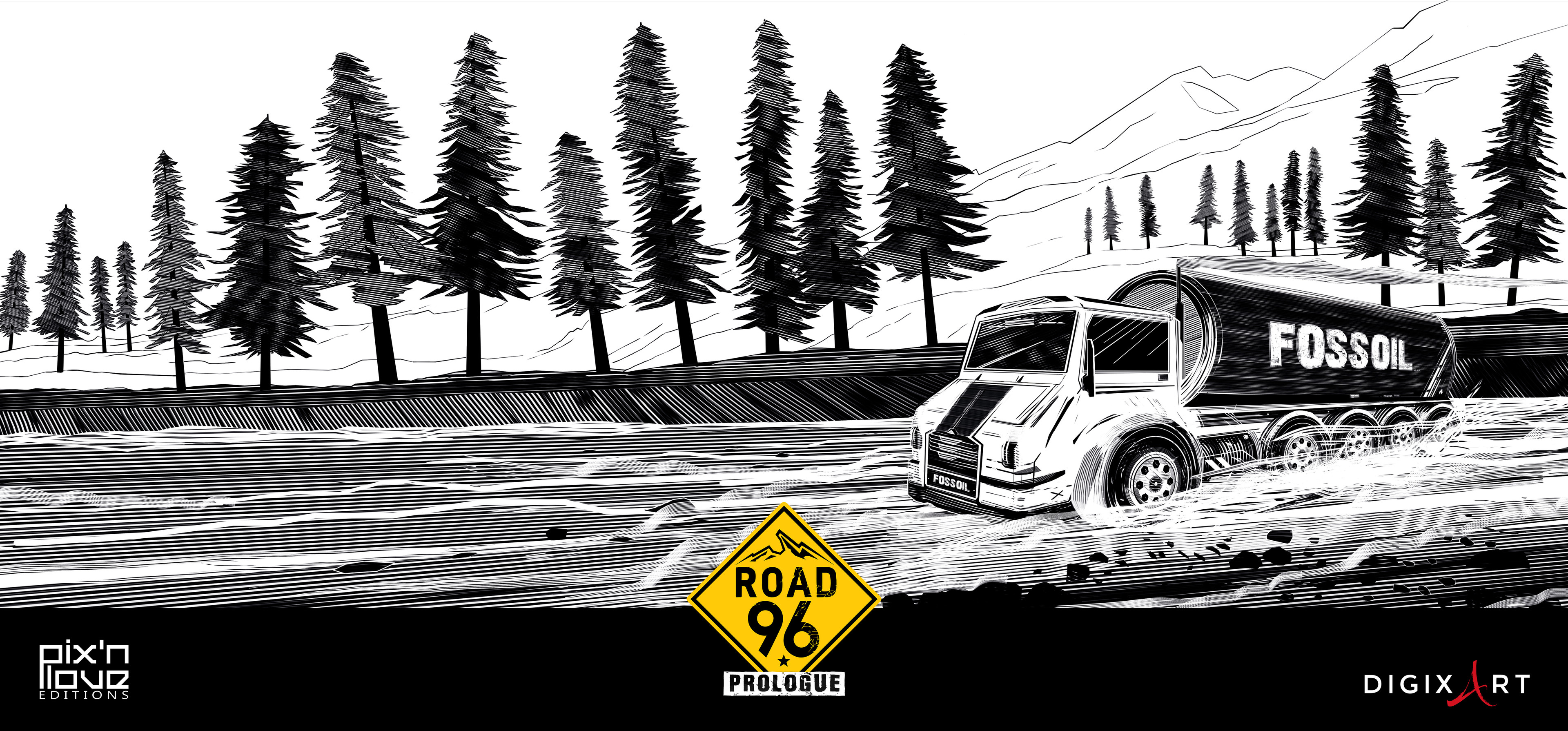 Gaelle Marco Design - ROAD 96 Prologue Book Pix'n Love Editions