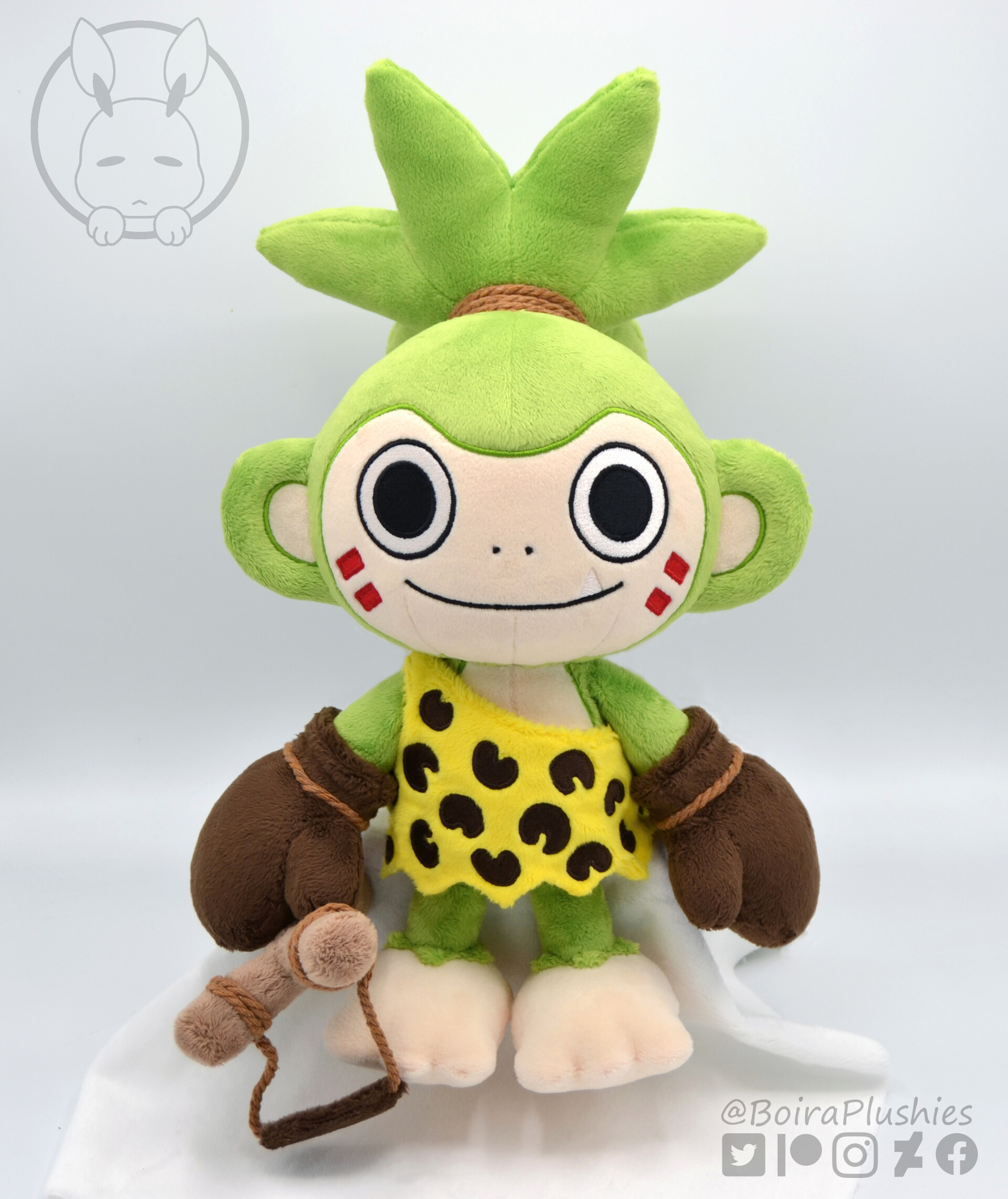 ArtStation hillbilly Lopmon plush