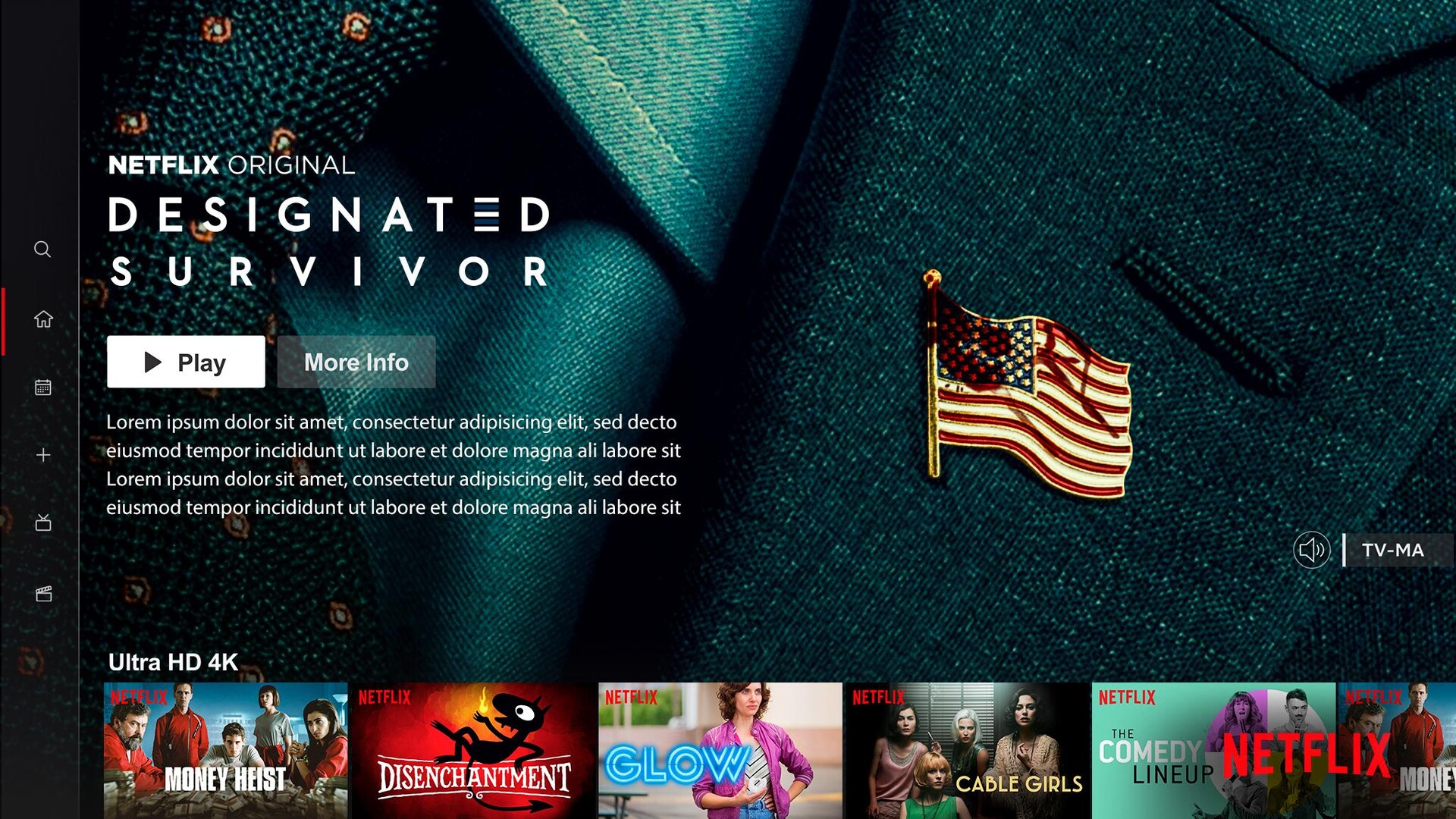 Designated Survivor (NETFLIX PLATFORM)