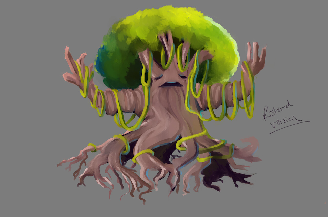ArtStation - Tree Monster