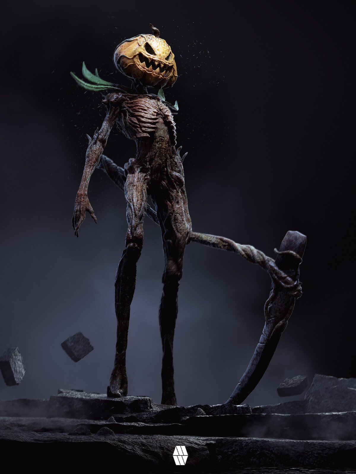A Monster Emerges - 'Jack-O-Lantern' Concept