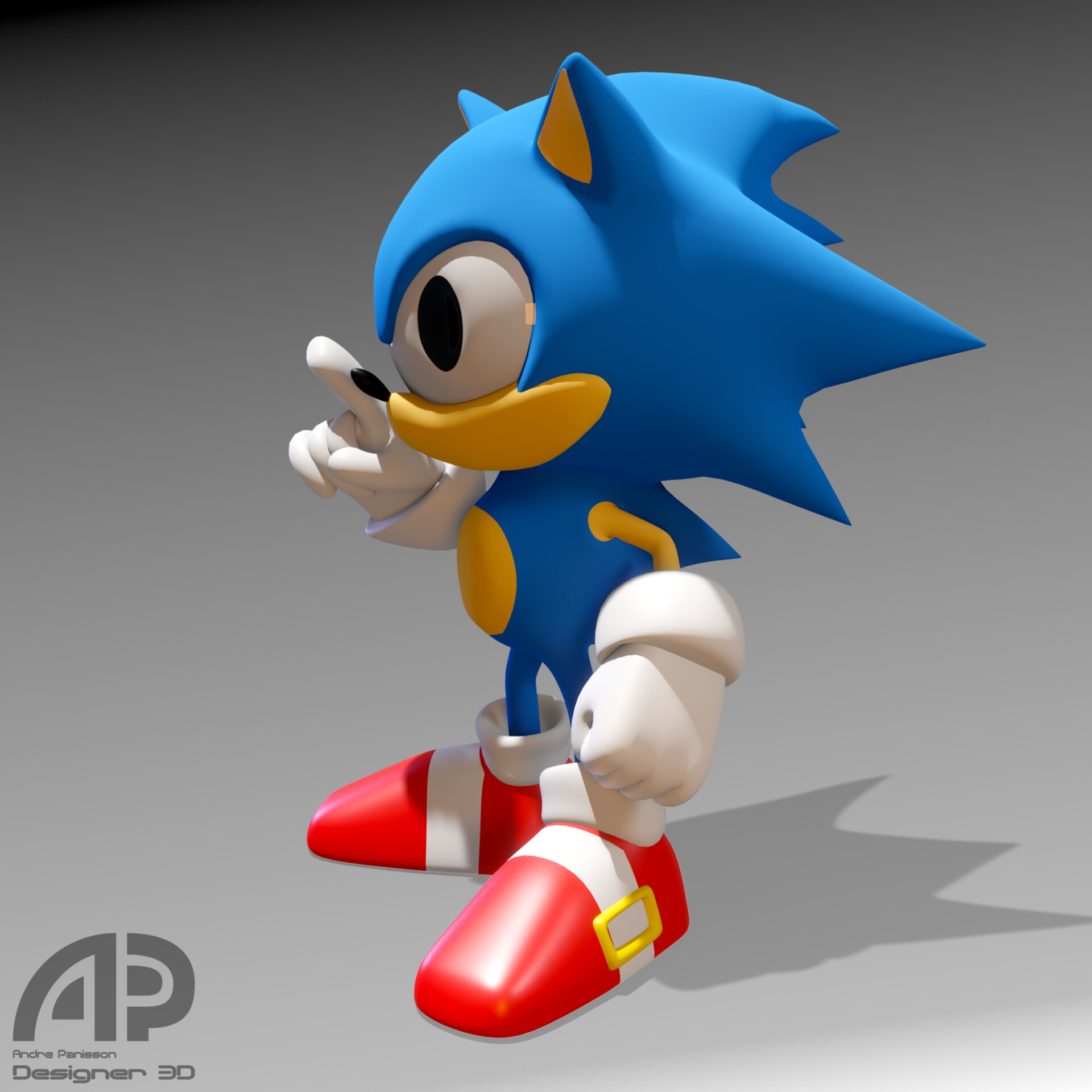 ArtStation - 2021 Art: #83 - Classic Sonic
