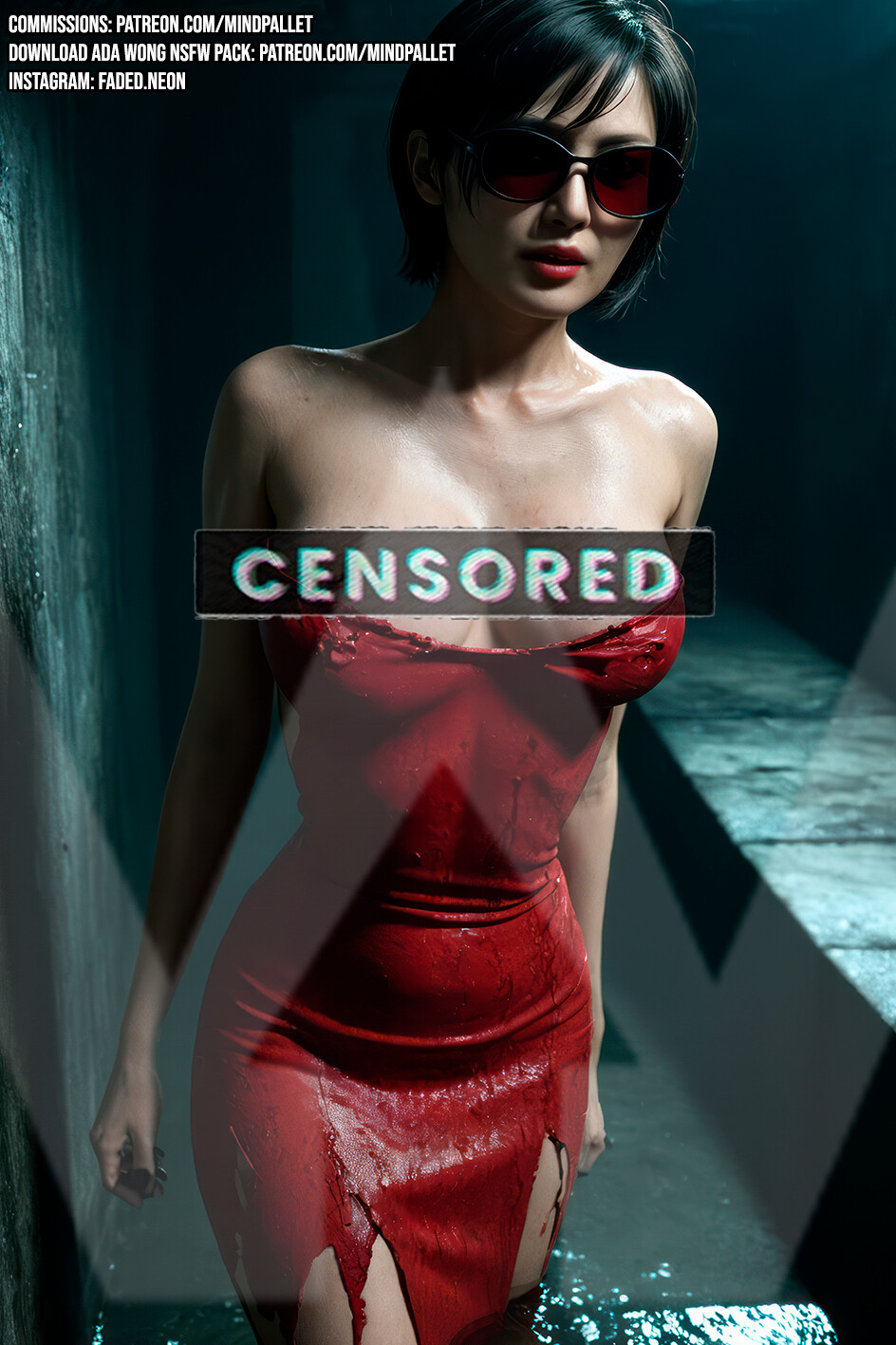 ArtStation - Ada Wong Fan Art (Ada NSFW pack over at patreon)