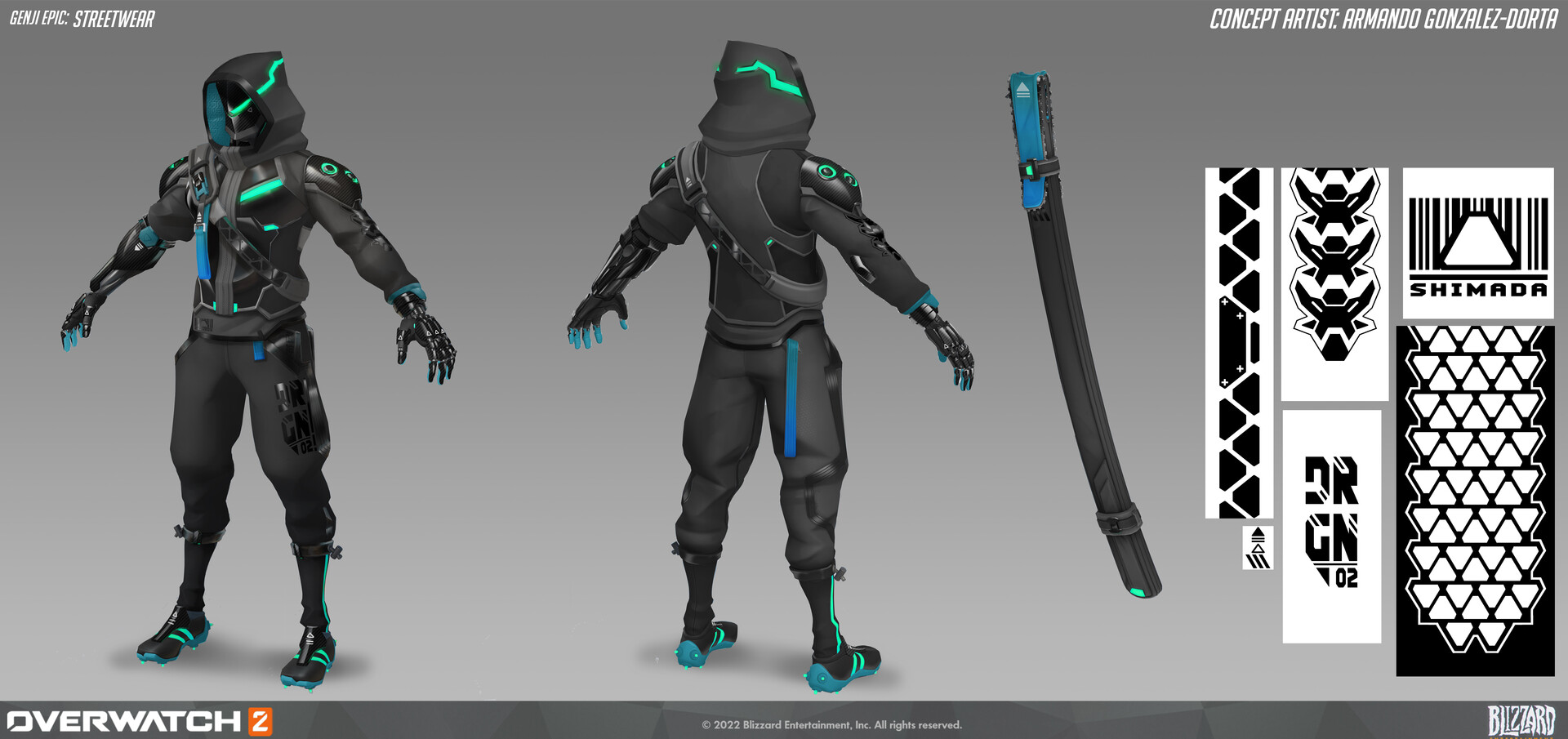 ArtStation Street Runner Genji Epic