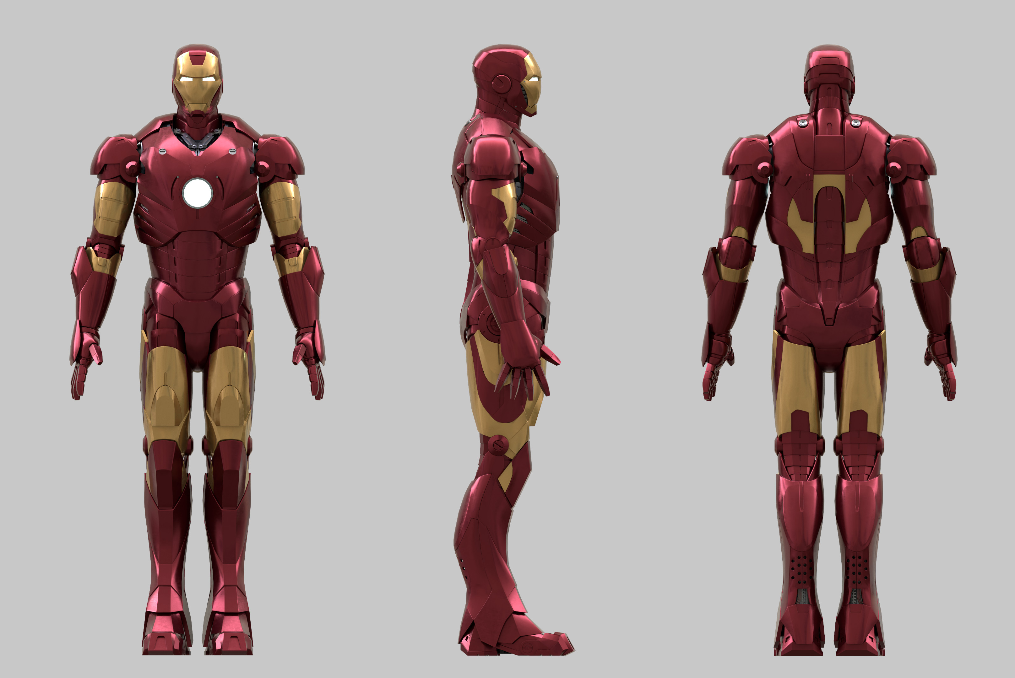 Iron Man Mark III - - 3D Warehouse