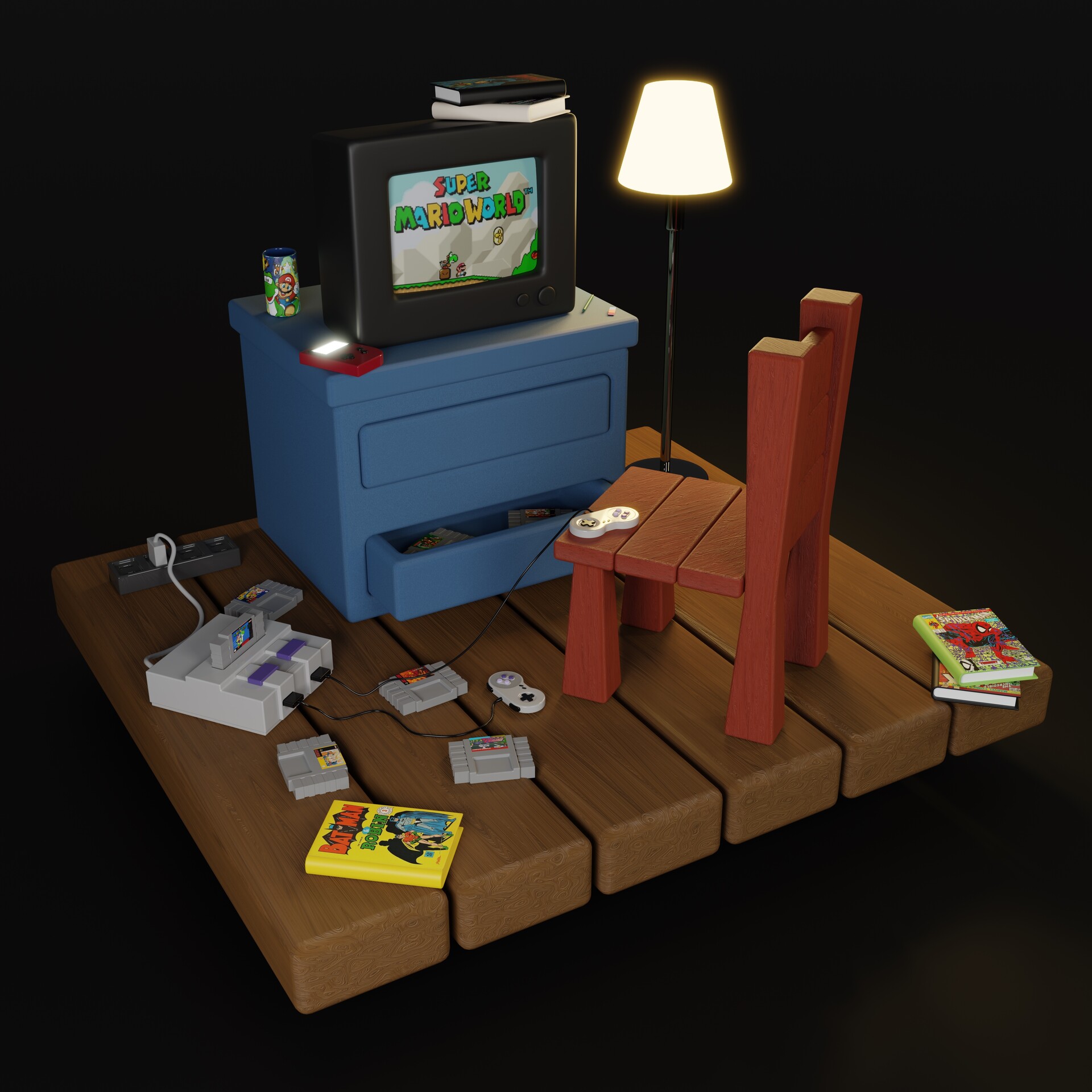 ArtStation - Bringing back a memory of your childhood