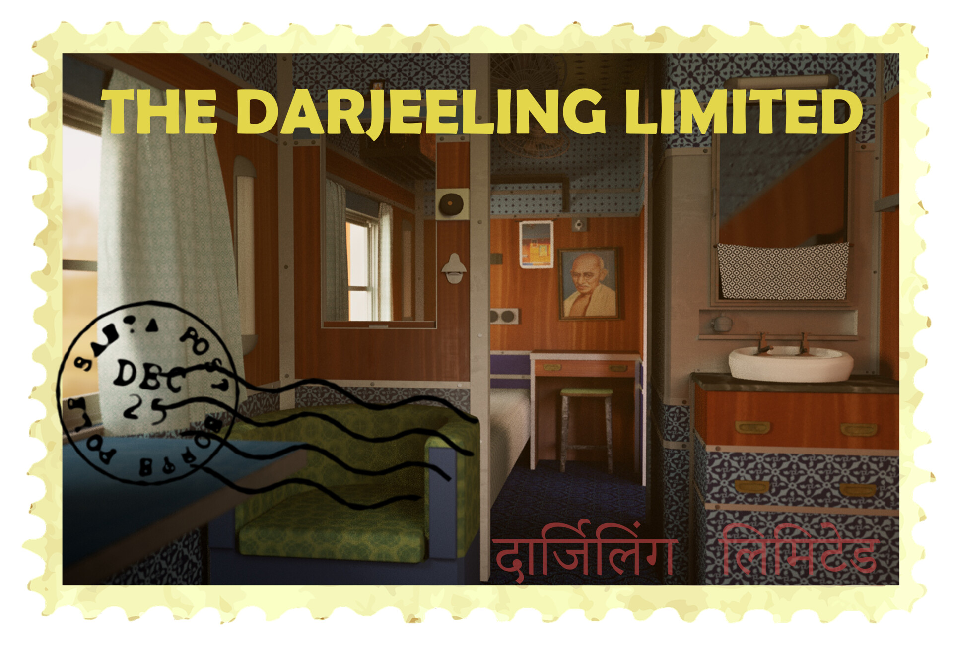 ArtStation - The Darjeeling limited 3D