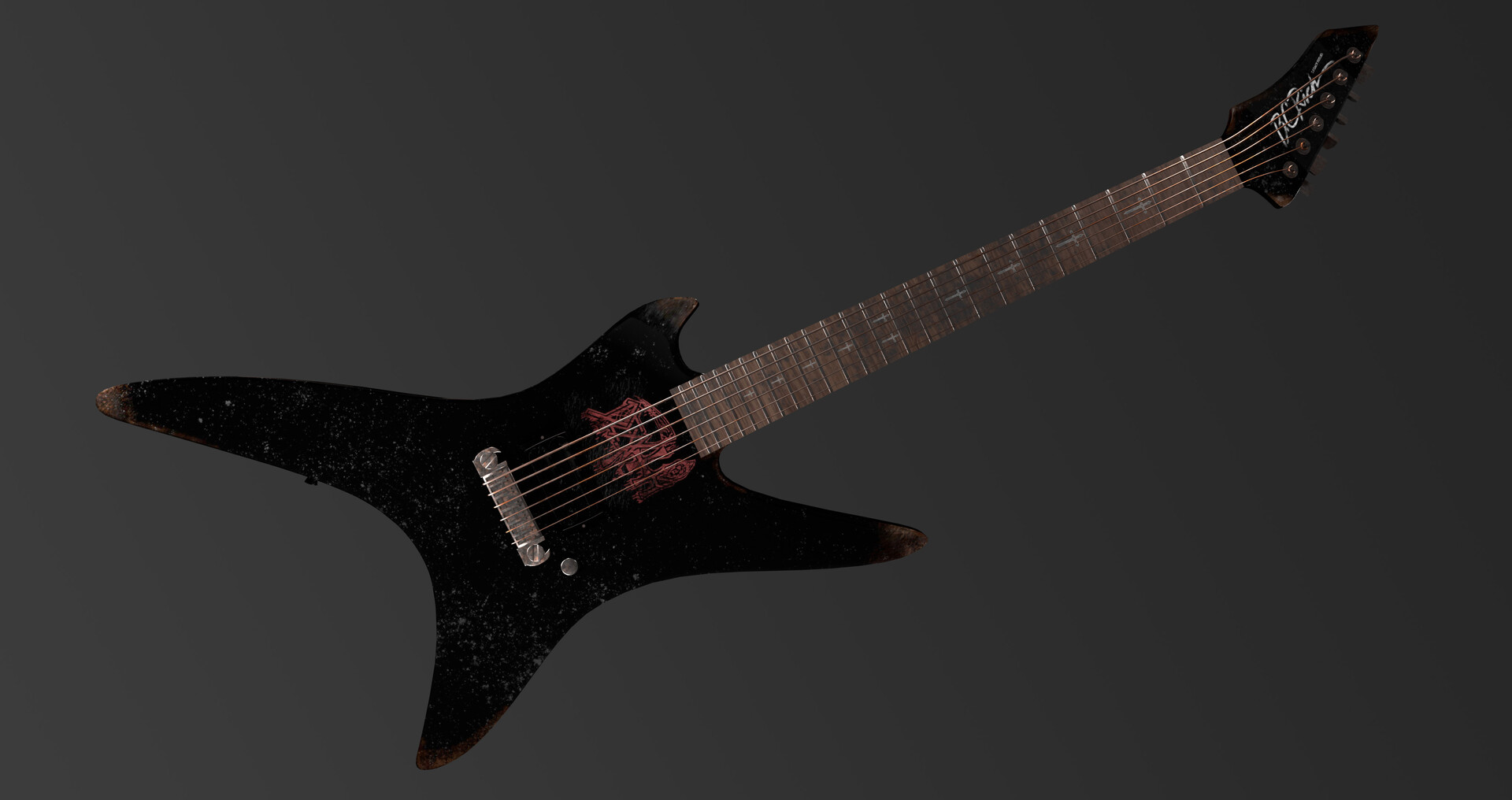 Bc rich hotsell chuck schuldiner signature