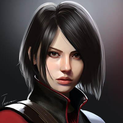 ArtStation - Leon Kennedy and Ada Wong - RE4 Remake