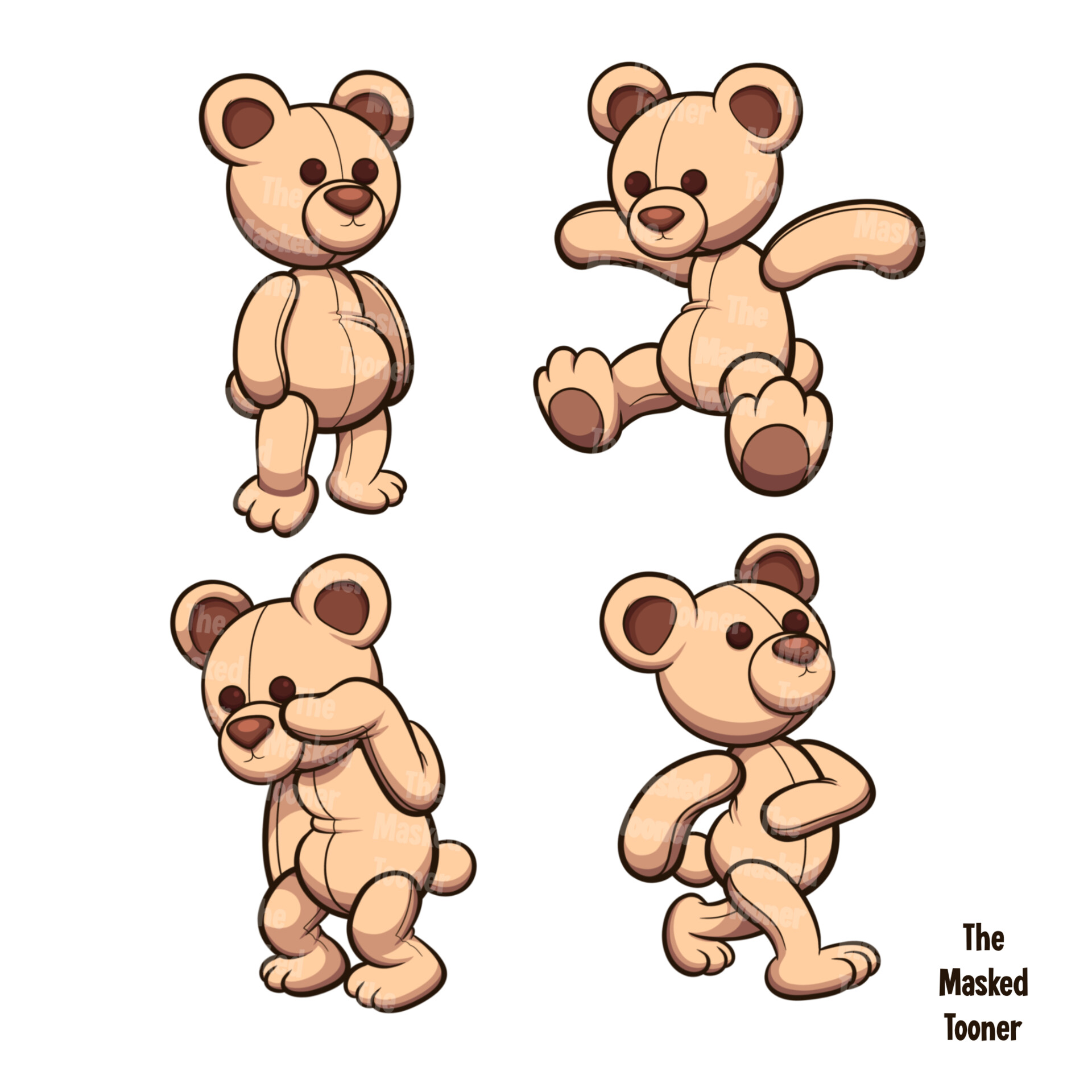ArtStation - Crazy bear. 2D platform game