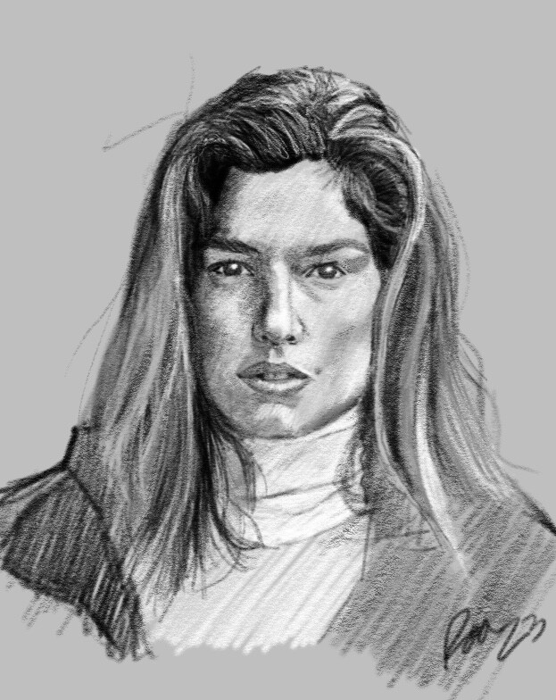ArtStation - Cindy Crawford