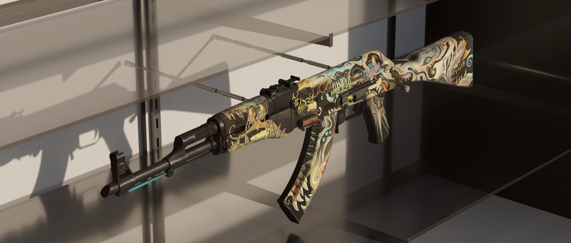 ArtStation - AK-47 Phantom Disruptor from Counter-Strike: Global Offensive