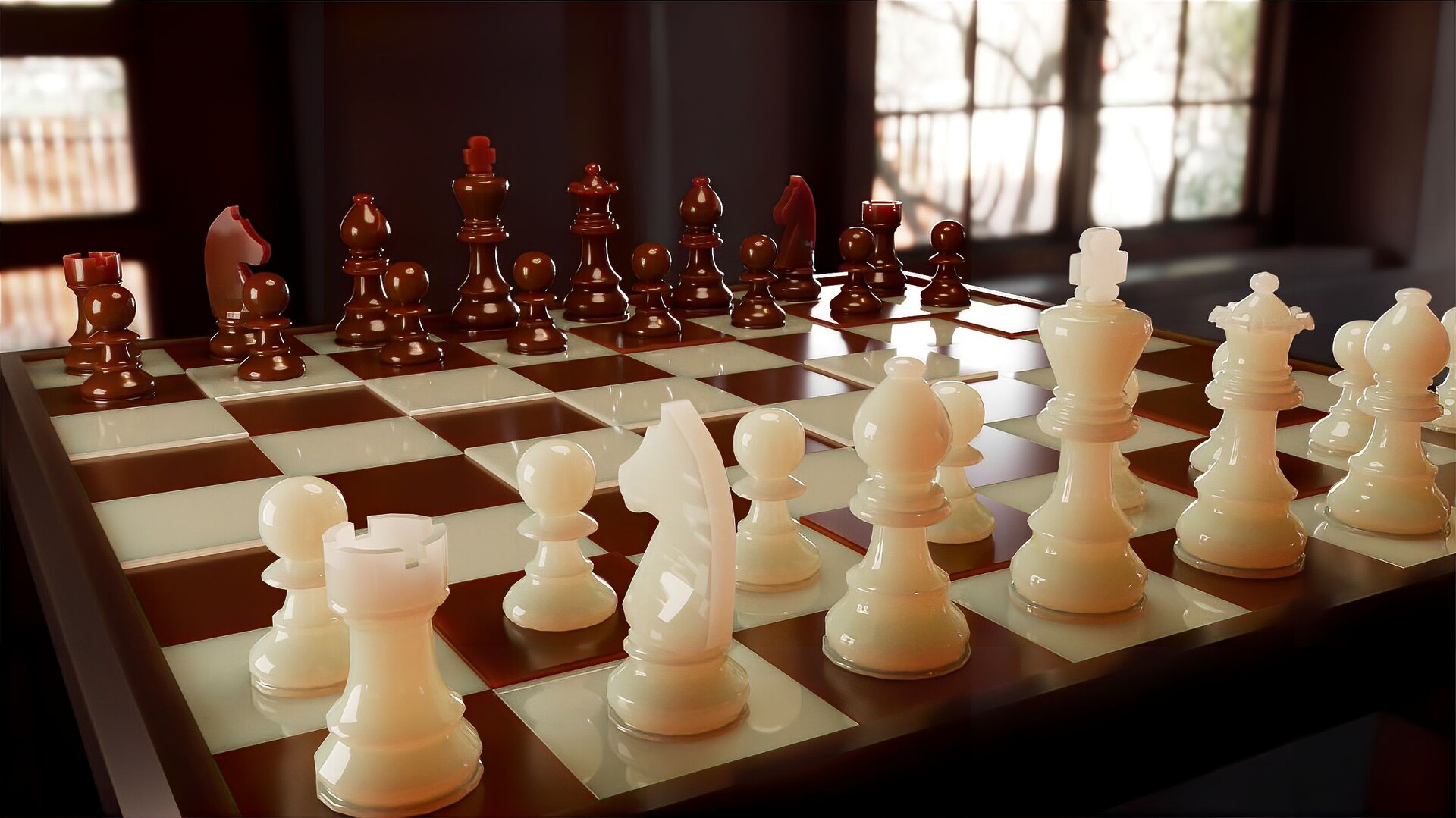 ArtStation - chess Set 3D model