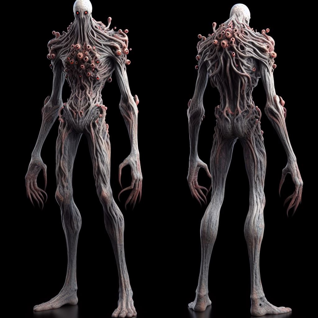 ArtStation - Horror game character design